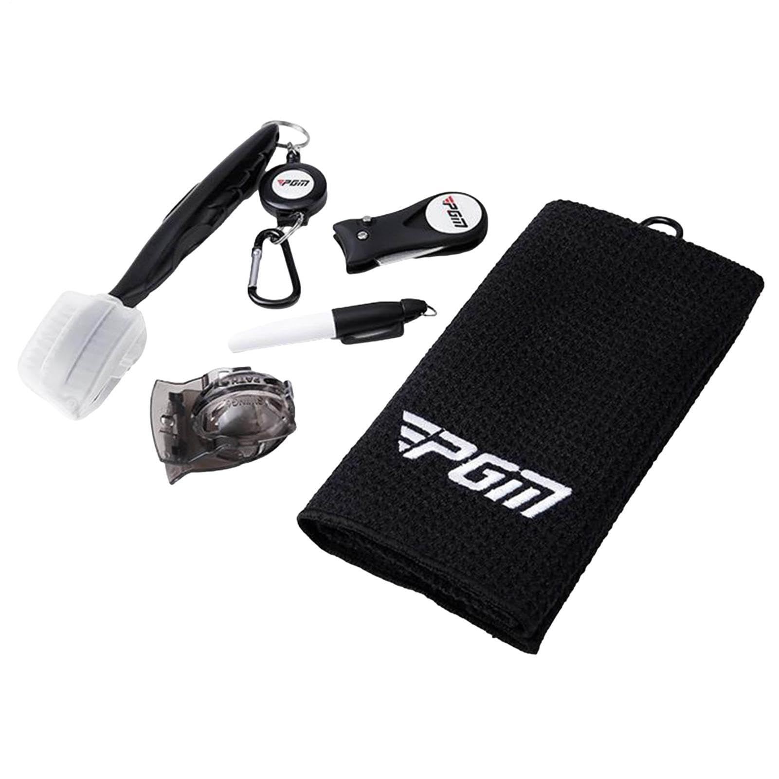 Equipo de golf y accesorios con kit de limpieza de golf para entusiastas del deporte
