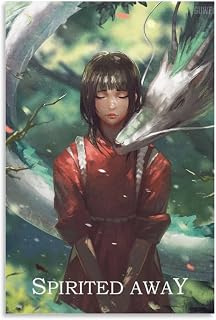 Anime Poster Spirited Away Anime Modern Abstract Oil Paintingroom Decor Bathroom - Compare price