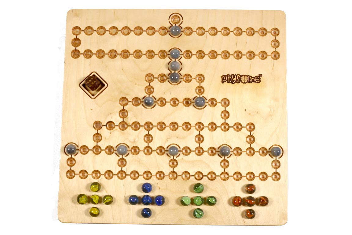Physome BarriShift | Barricade | 14" x 14", Premium Plywood | 2-4 Players Table Top Wooden Board Game_BCD (B08KZZ9ZT1) Amazon Price History, Amazon Price Tracker