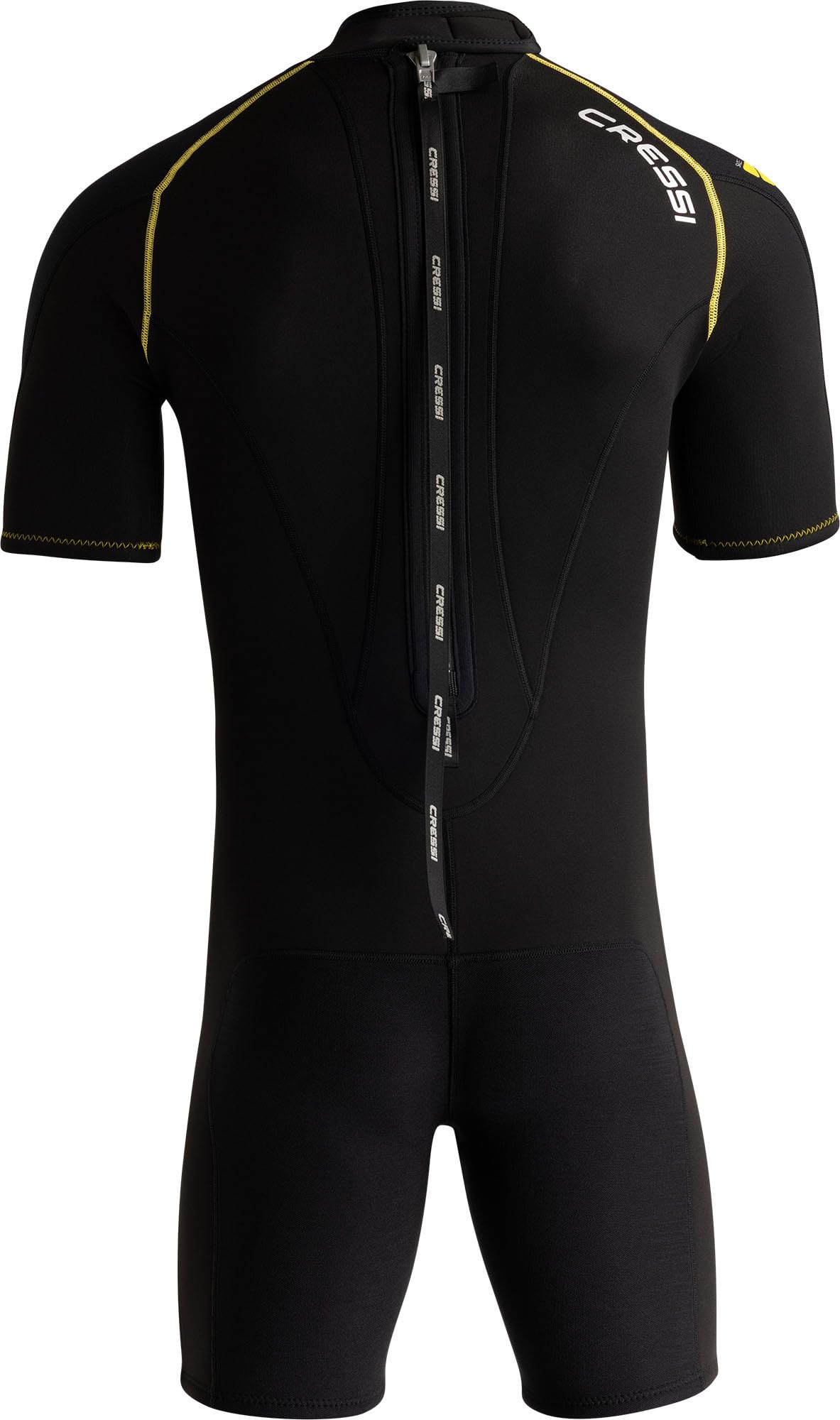 CRESSI Baula Shorty Wetsuit 2,5mm - Muta Shorty in Neoprene Bifoderato 2.5 mm High Stretch, Ideale per Immersioni e Snorkeling in Acque Temperate
