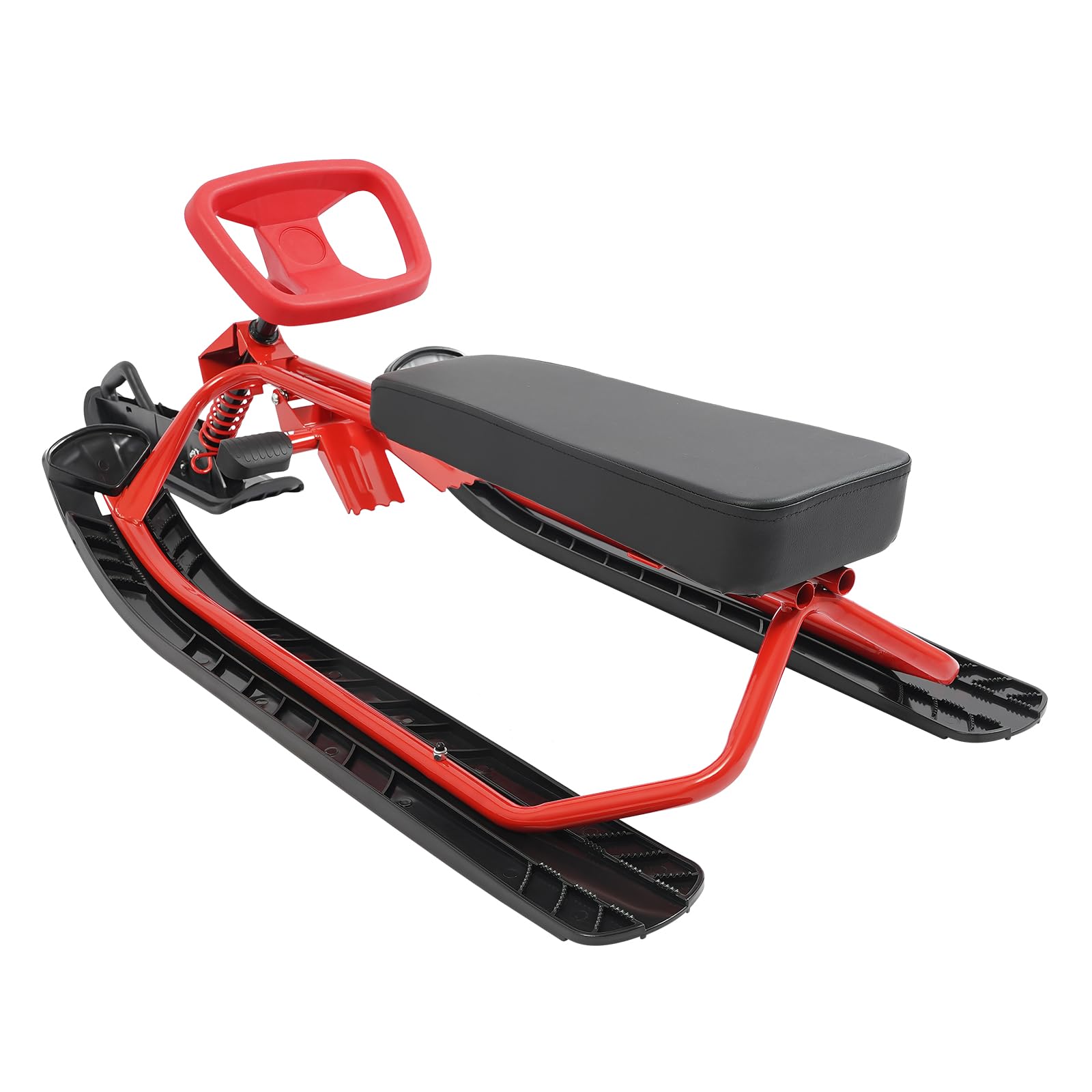 Luge de direction Snow Slider avec volant, ski d'hiver pour enfants, adultes, adolescents