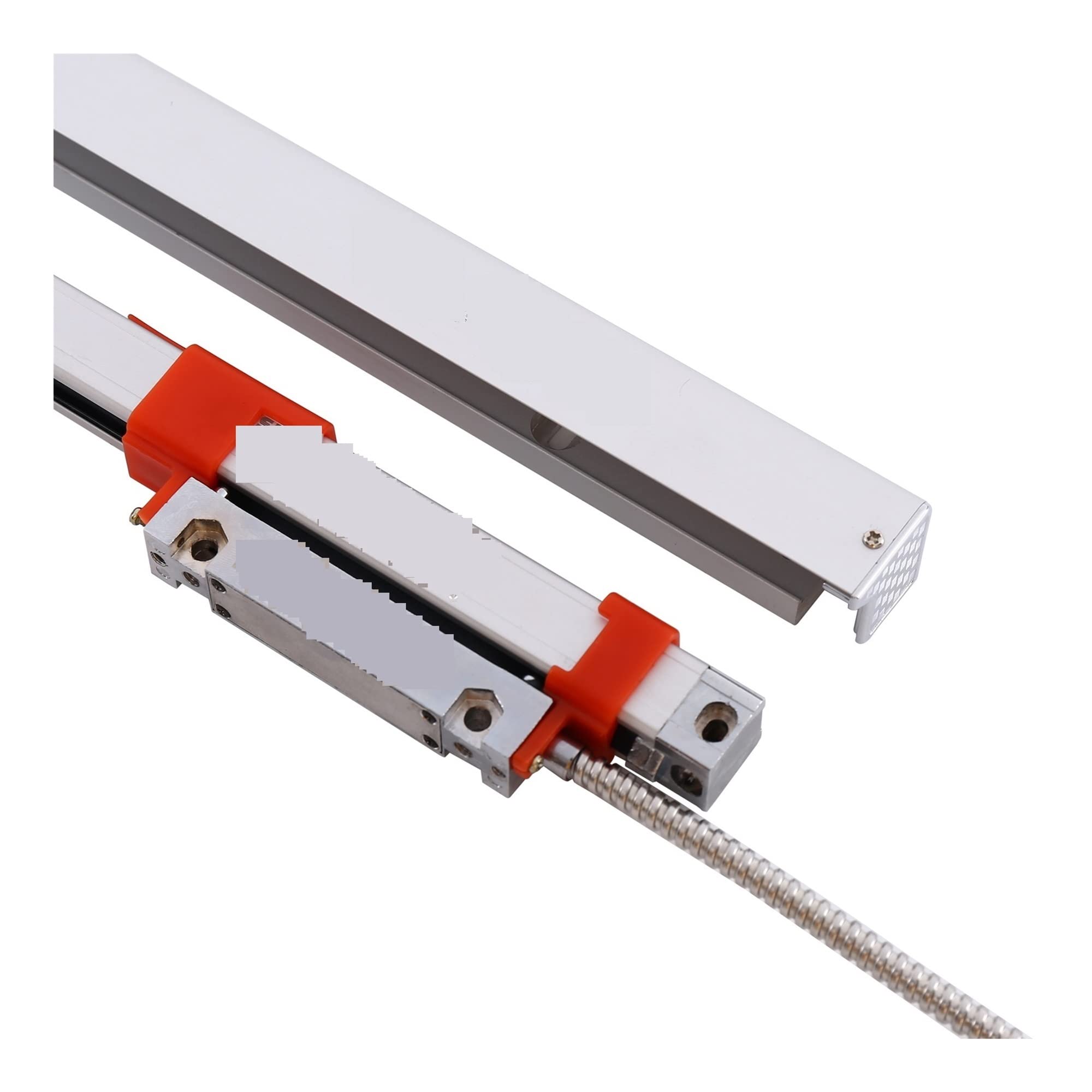 Sensor de regla de rejilla, KA200 210 220 230 240 250 260 270 280 290mm Sensor de codificador óptico Delgado KA-200 TTL 0.005mm escala lineal pequeña for molino(KA200-280mm-5um)