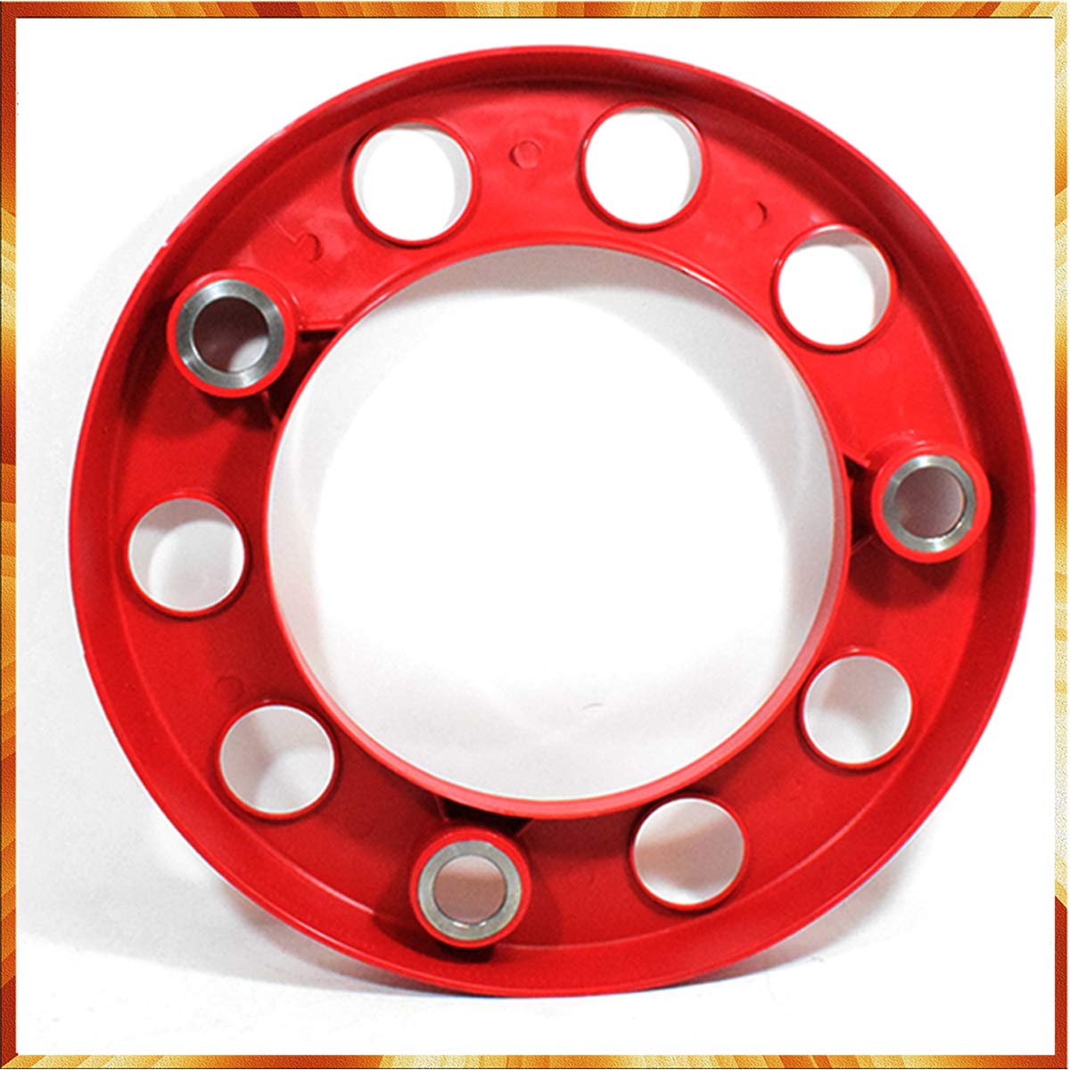 Easy Link 2 x wielboutafdekking 22,5 plastic geel wieldoppen wieldoppen wieldoppen vrachtwagen