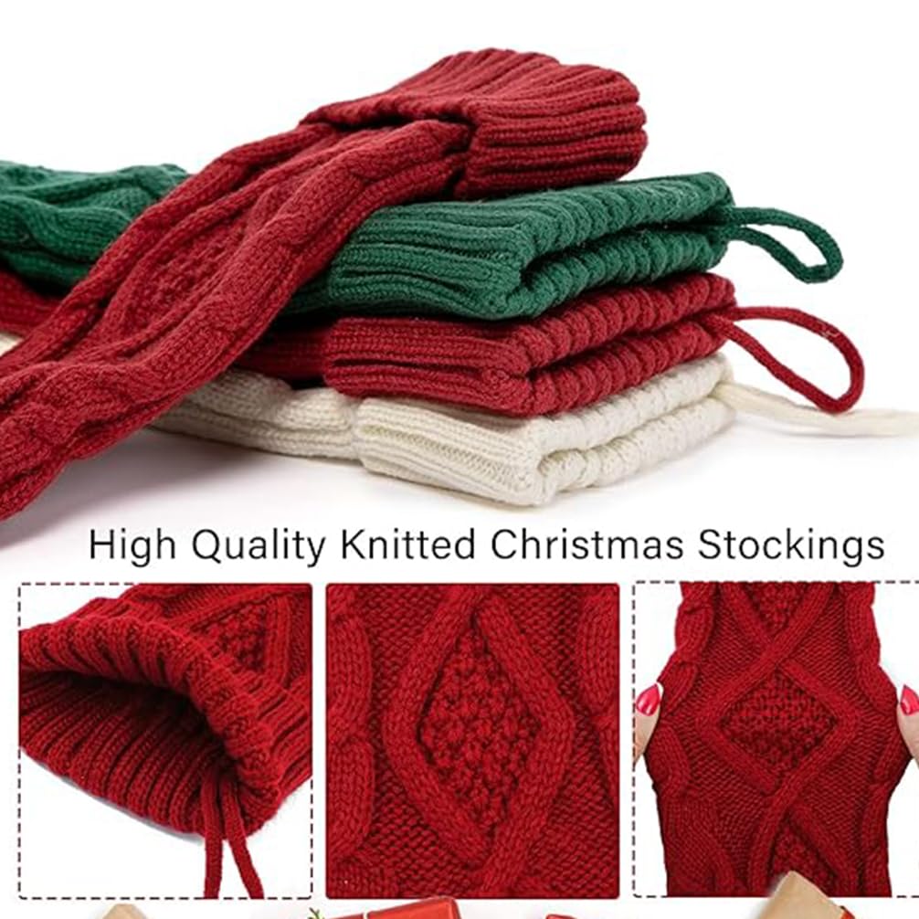 Porte-chaussettes De Noël Personnalisable - Bois 8x15 Pouces - Pour Noms De Famille - Décoration Murale