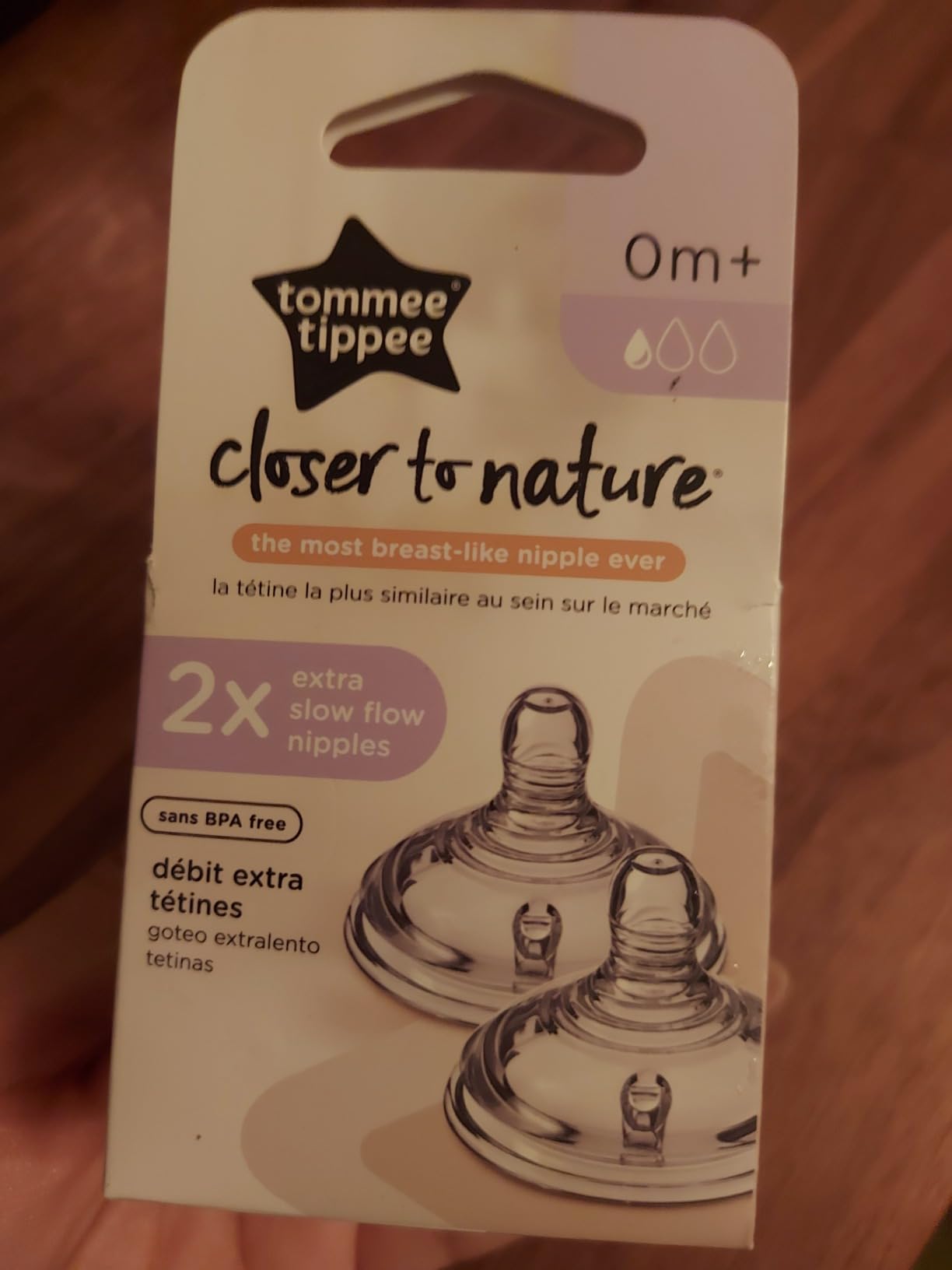 Tommee Tippee Closer to Nature Baby Bottle Feeding Nipple Replacement