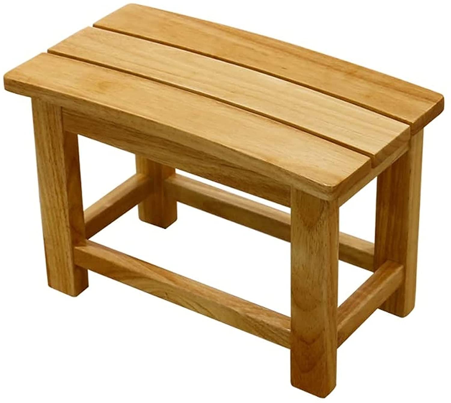 Tabouret de douche en bois massif : une assise de bain haut de gamme