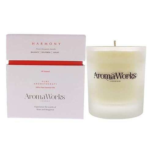 Miniatura 5 de Harmony Candle - Vela pequeña de Aromaworks para unisex, vela de 2.65 onzas