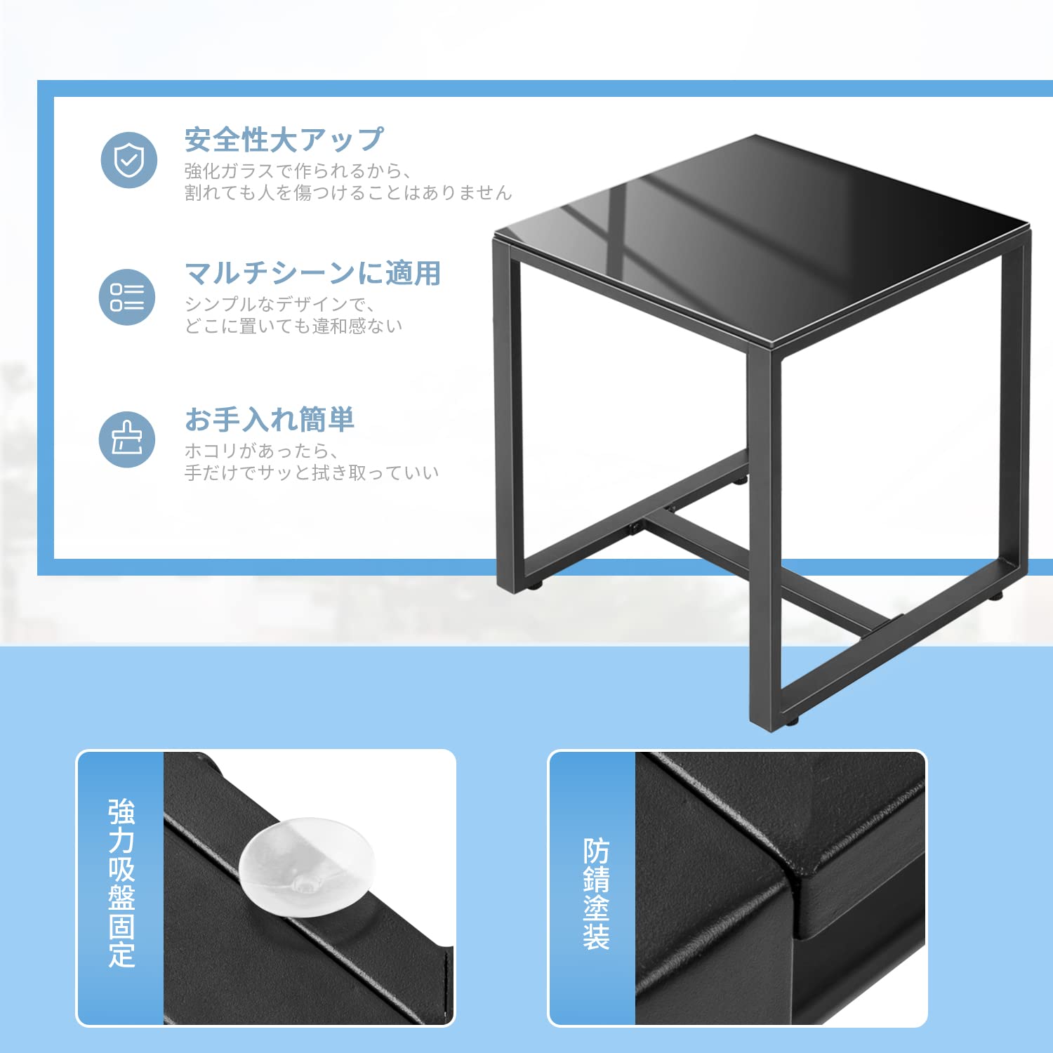 Amazon.co.jp: Alebert ガーデンファニチャー ガーデンテーブルセット