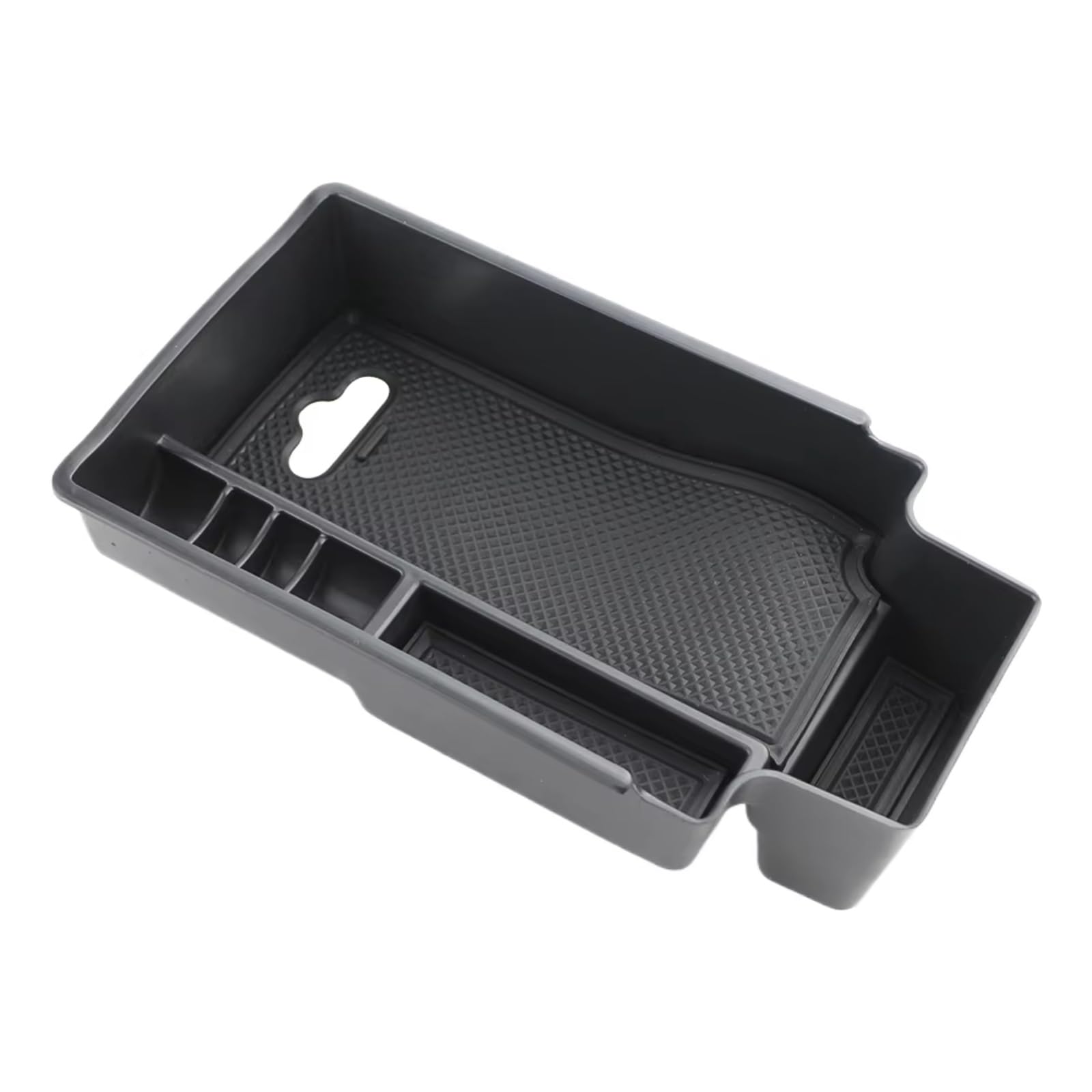 YBVFCDE Armrest Organizer Tray Compatible With Q3 2013 2014 2015 2016 2017 2018 Armrest Box Car Central Arm Rest Storage Container Stowing Tidying Case