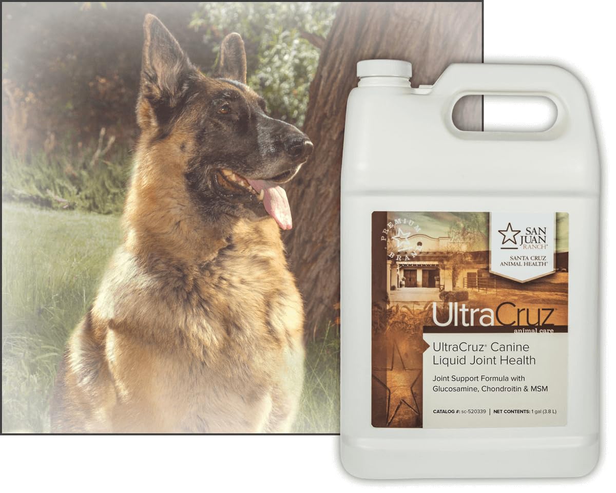 UltraCruz Integratore per la salute delle articolazioni liquide canine, 1 gallone