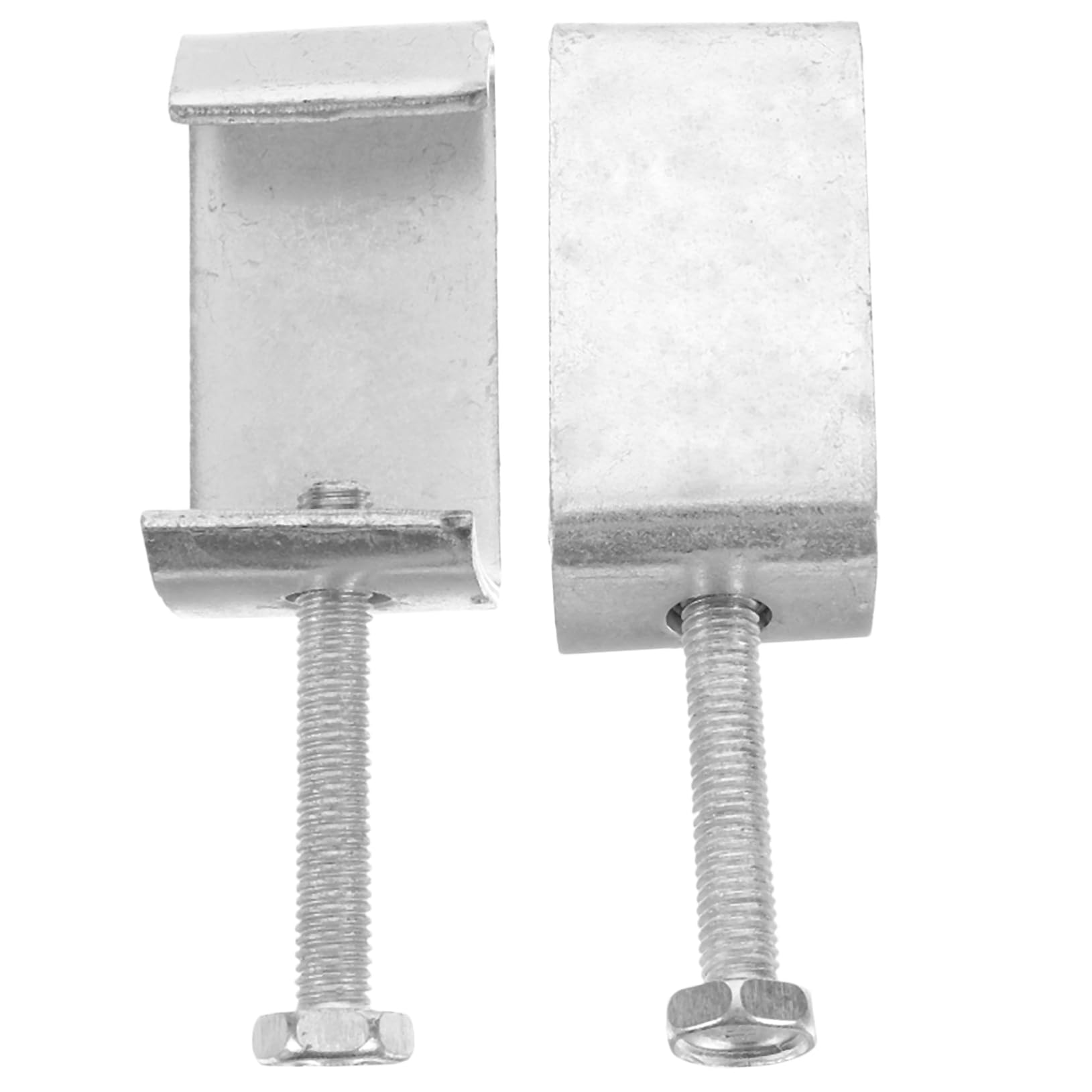 LIFKICH Duct Clamp Heavy Duty 2pcs Stainless Steel c Clamps M8 Thread for Secure Flange Connection