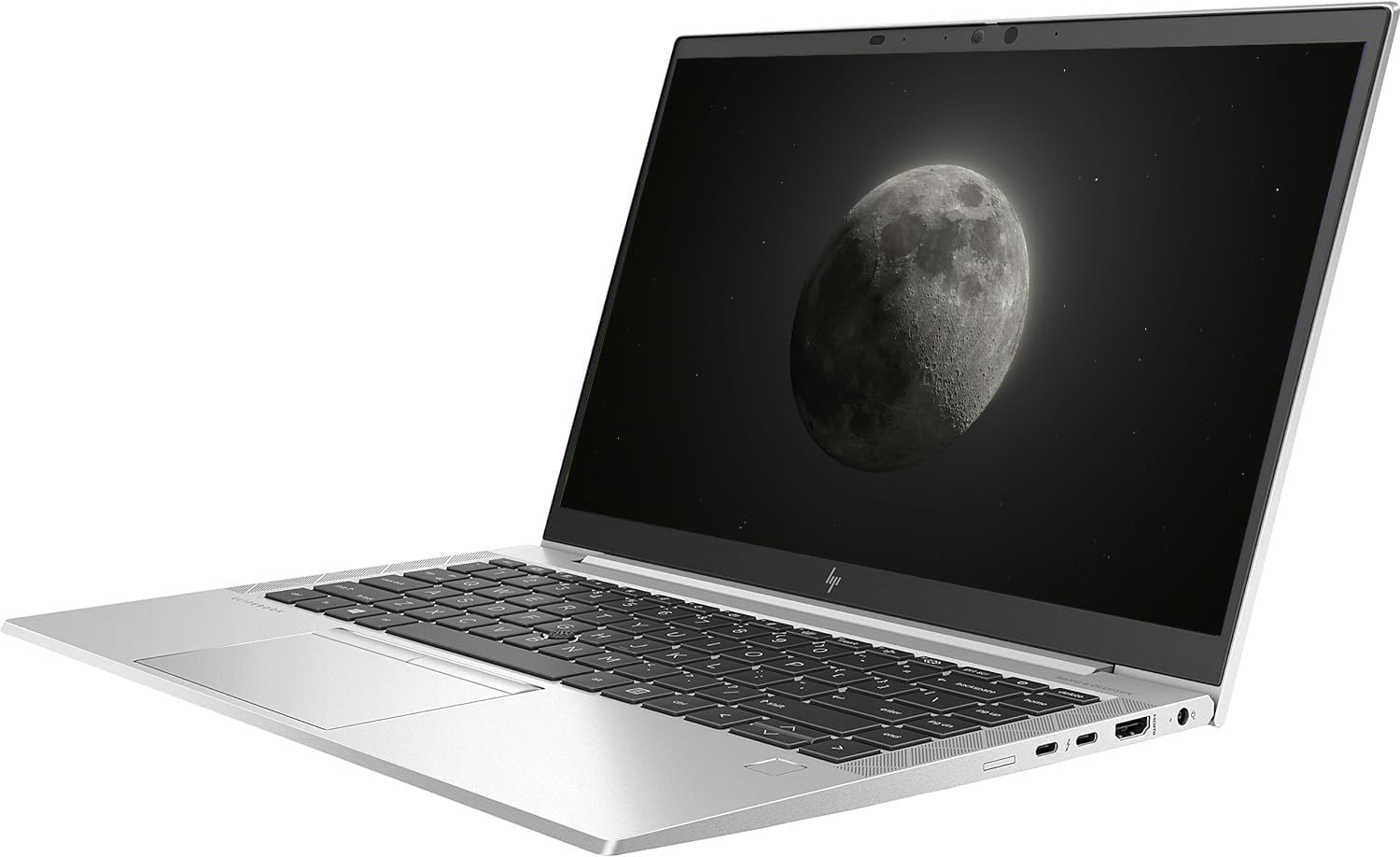 HP EliteBook 840 G7 Business Laptop, 14 pollici FHD (1920 x 1080), Intel Core i7-10810U, 16 GB RAM, 512 GB SSD, US QWERTY Keyboard, Windows 11 Pro (ricondizionato)