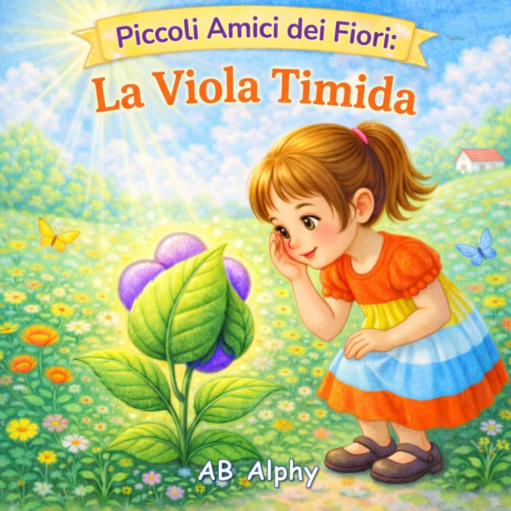 Piccoli Amici dei Fiori: La Viola Timida: Una dolce storia sulla fiducia in sé, l’accettazione e i piccoli passi coraggiosi