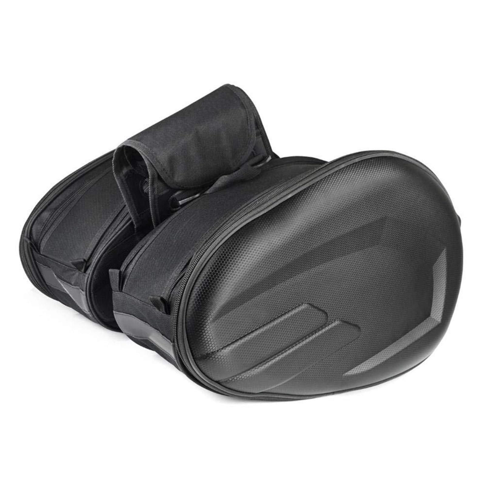 Borsa Gamba Moto Borsa Posteriore per Motocicletta Sacycling, può Essere posizionata sul Casco e ha Una Copertura Impermeabile con più Cinghie fisse. Marsupio Gamba Moto