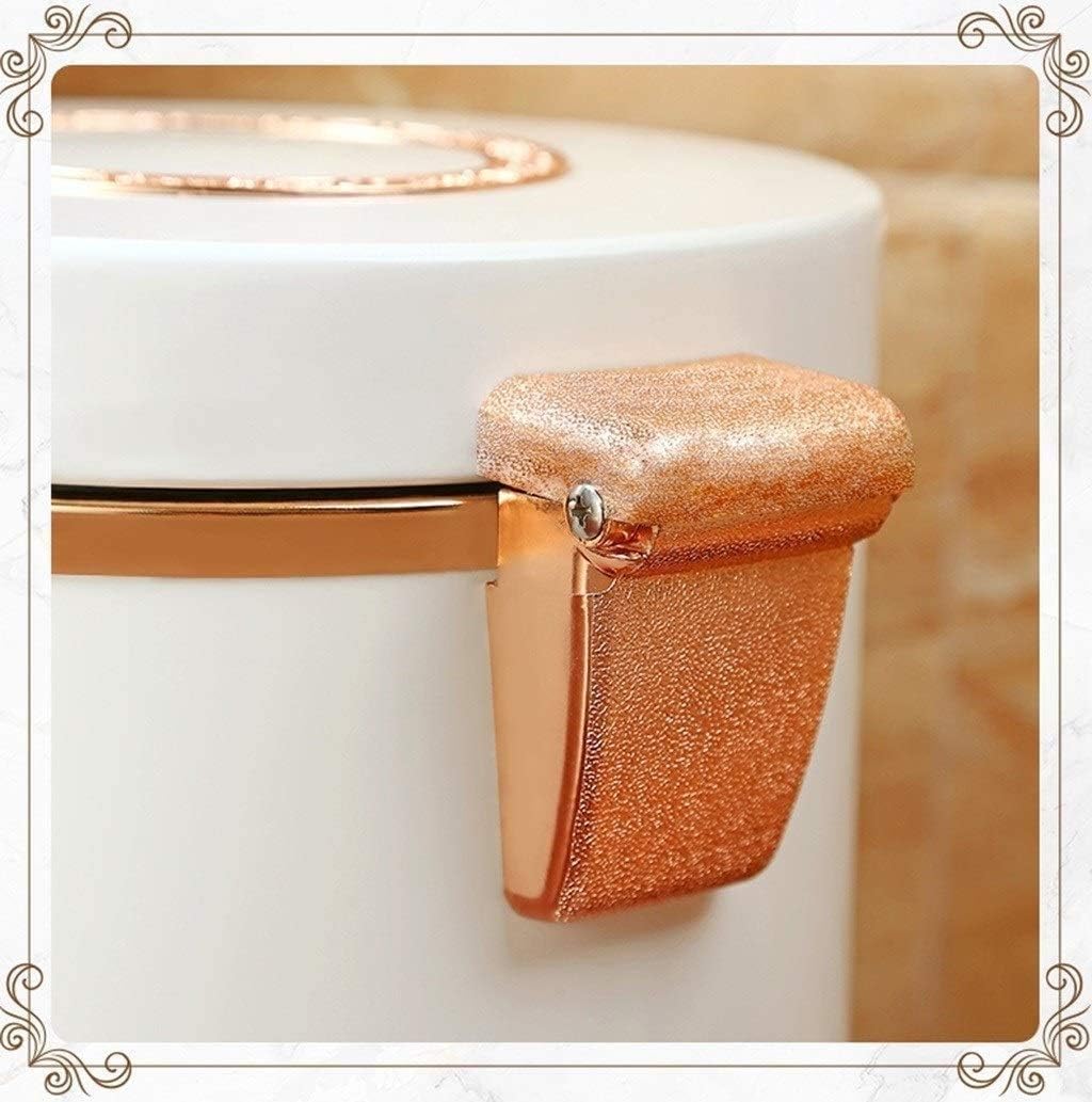 Cestini Gettacarte a Pedale Cestini Decorativi in ​​Metallo Camera da Letto Soggiorno Cestini Soggiorno(10L)