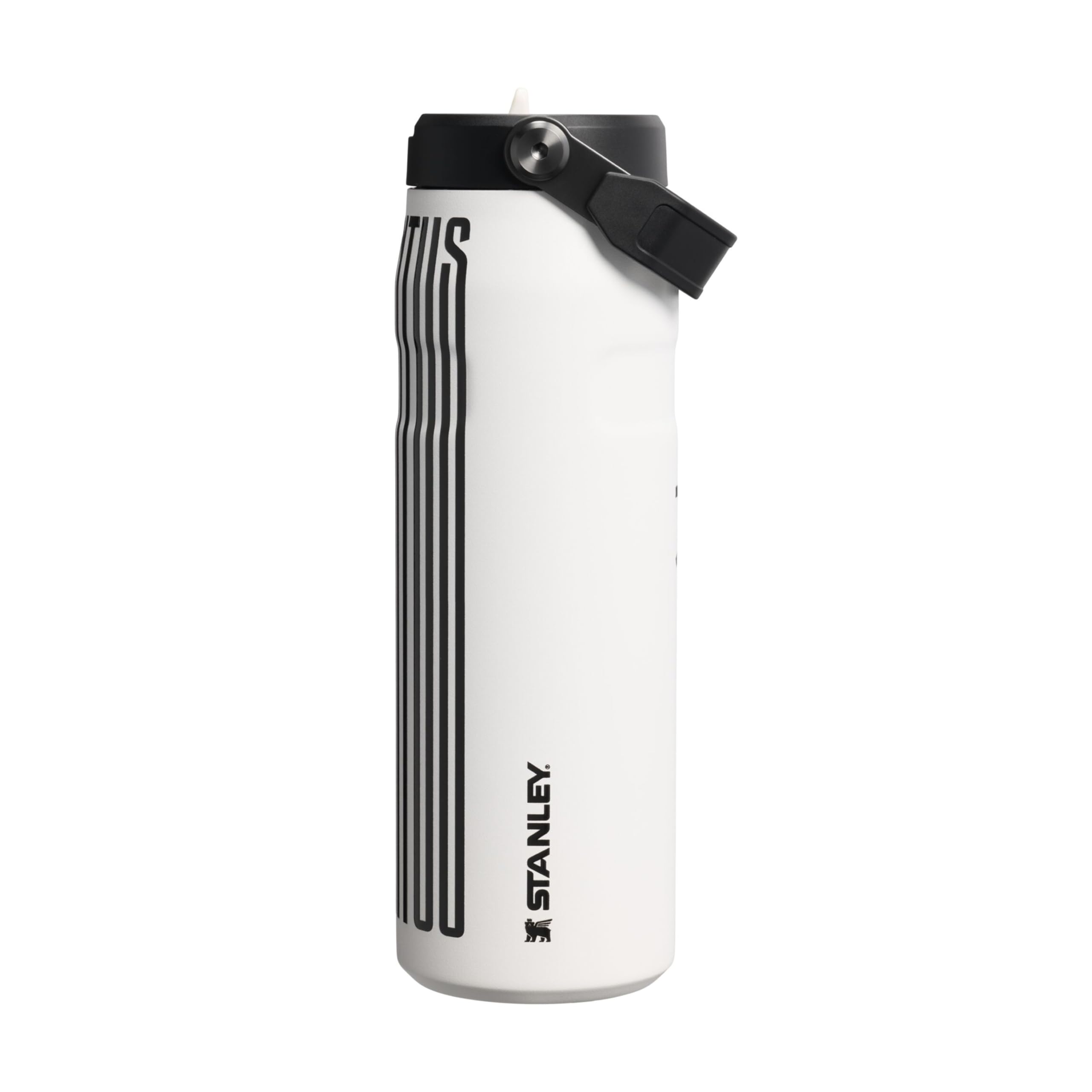 Stanley 1913 Flip Straw Sports Water Bottle 0.7L - Juventus | 10 Hours Cold - 3 Days Iced - BPA-Free - Leak Resistant - Dishwasher Safe - Fits Cup Holder
