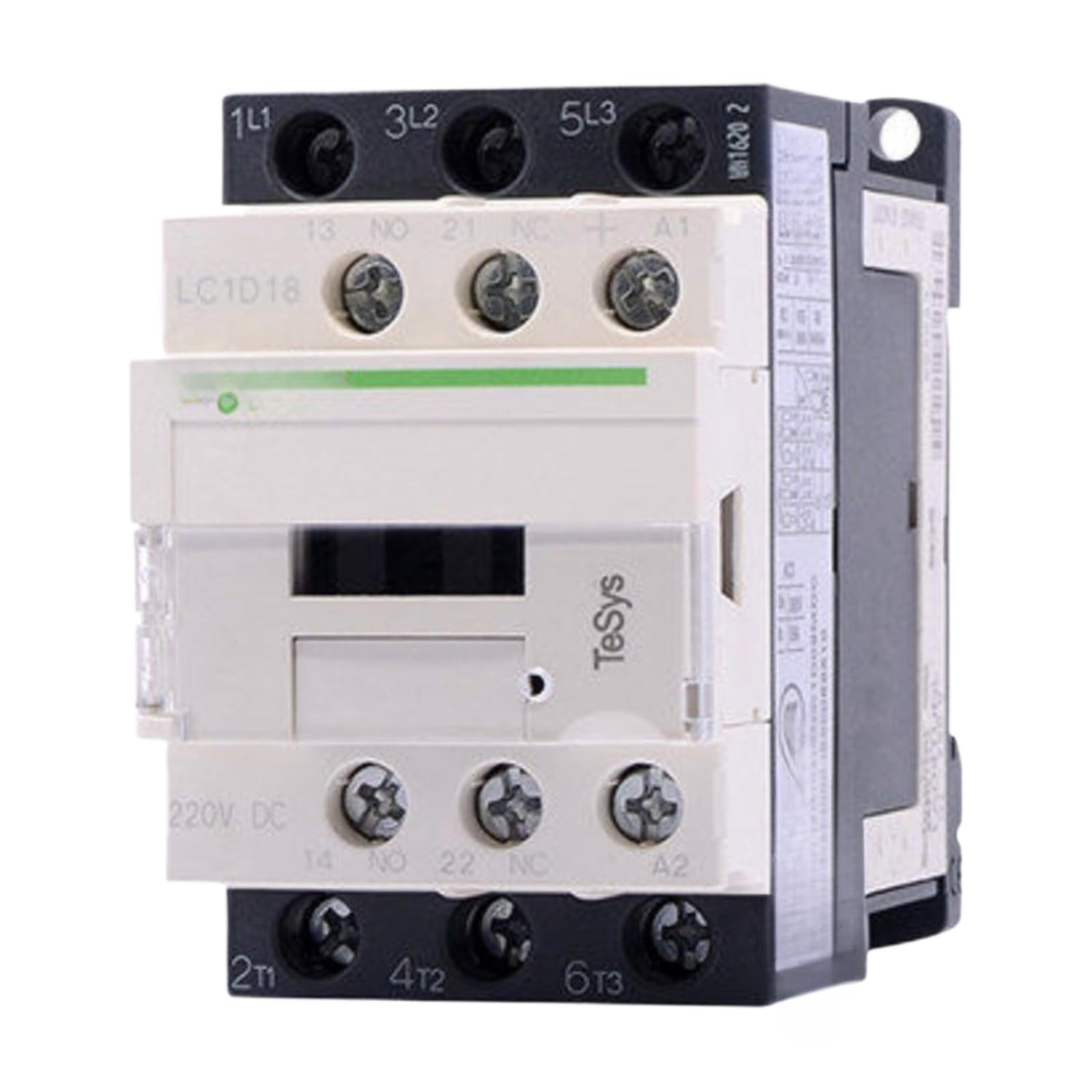Contacteur de puissance CA LC1D18 bobine 110V alternative - 2