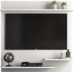 Painel TV 32 Polegadas Smart Plus Modelo MADRID - Quality Móveis (Branco)