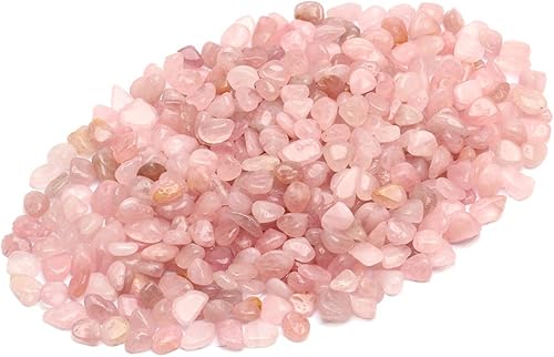 Miniatura 19 de ZenQ 1 lb (alrededor de 450 gramos) Calcita Acuática Lemuriana Piedras de Cuarzo Naturales Trituradas y Astilladas