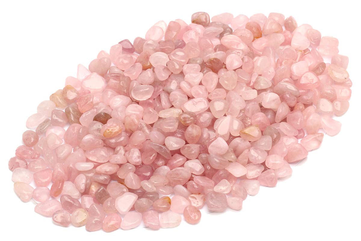 ZenQ 1 lb Lemurian Aquatine Calcite Tumbled Stone Chips Crushed Natural Crystal Quartz Pieces - Image 9