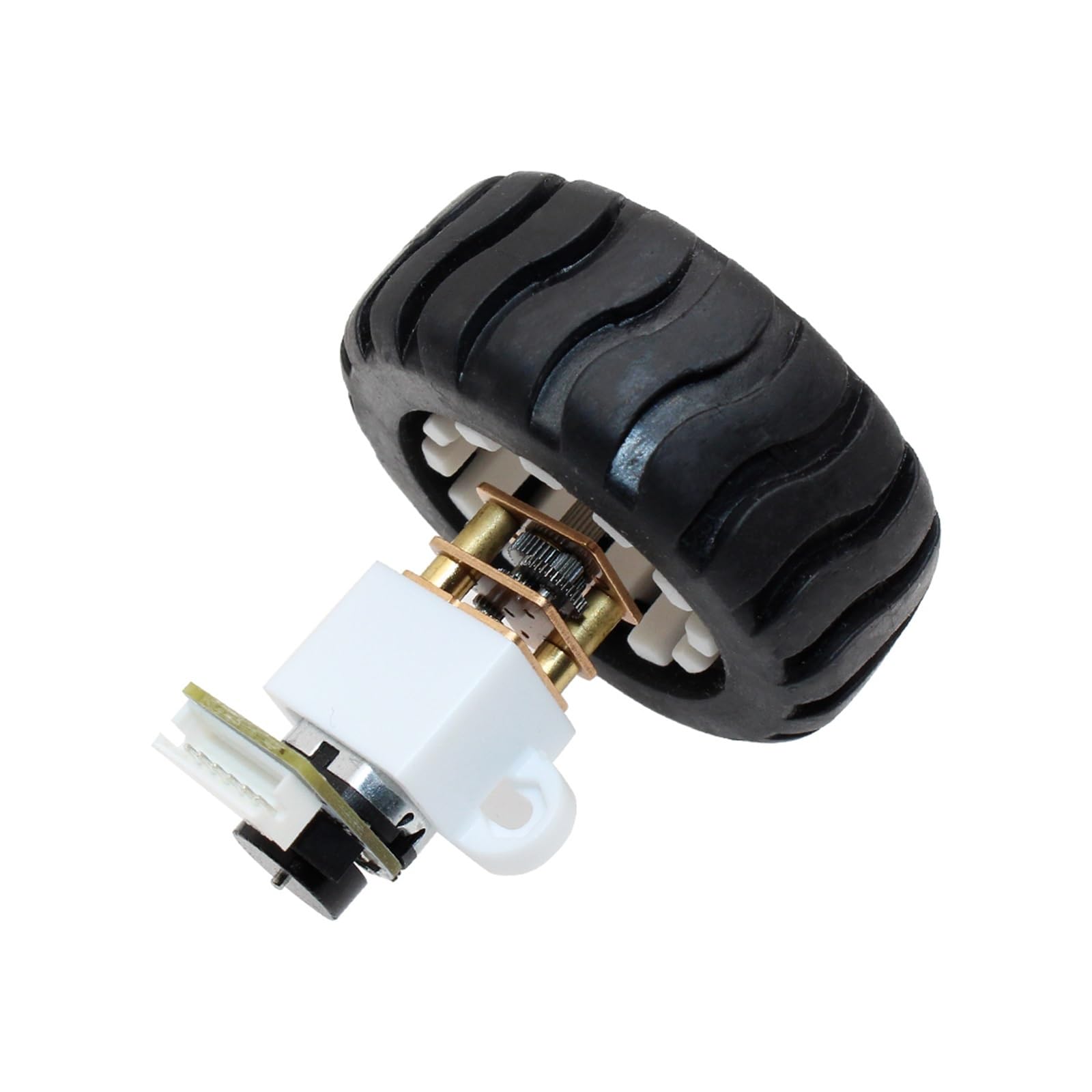 GM12-N20-Set mit Encoder-Mikro-DC-Getriebemotor mit festem Rahmenreifen (Size : 500rpm, Color : 6V JGA12-N20B Sets)