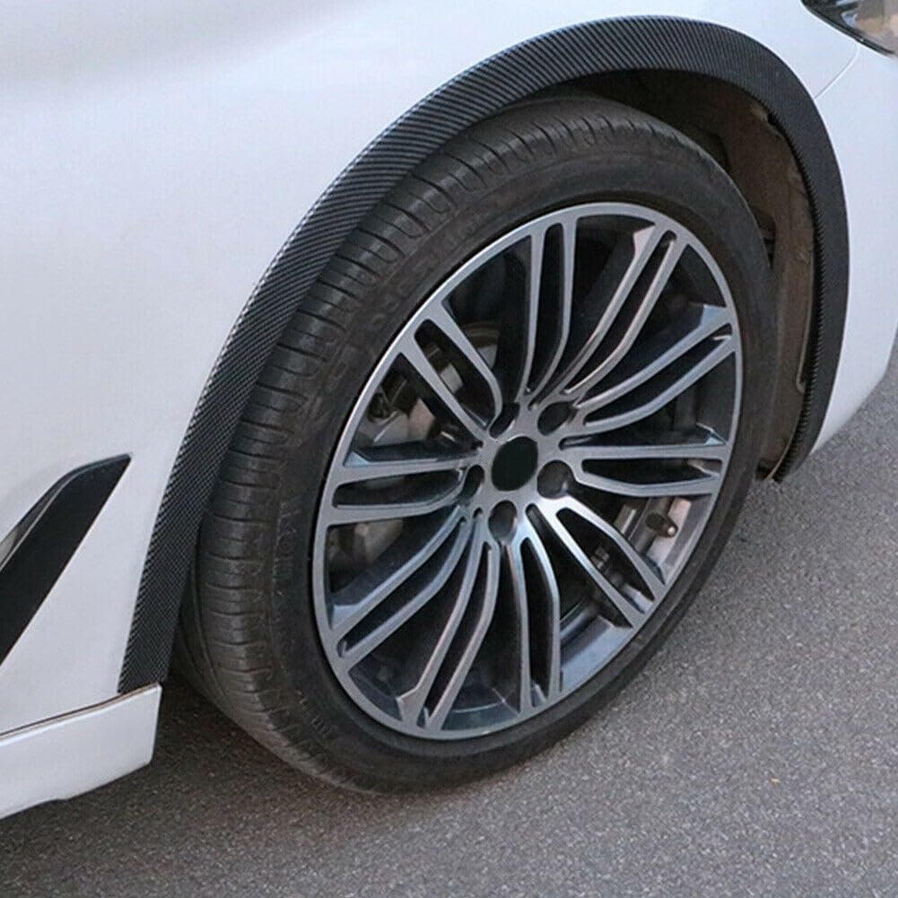 QZMREVKPD Car Wheel Arch Protector, for BMW X1 U11 Hybrid iX1 U11 EV 2022-2024 Wheel Eyebrow Bumper Strips,Anti-Rub Scratch-Resistant Flexible Flare Protective Trim