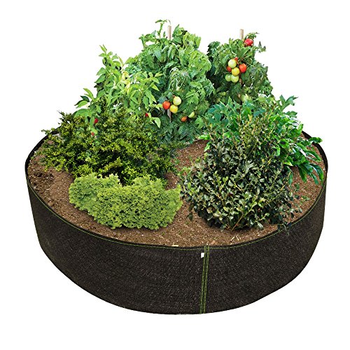 HTG Supply Phat Sacks 70" Garden Bed Black 26.6 sq ft