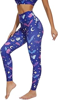 Chisportate High Waisted Sustainable Yoga Leggings, Active Tummy Control Super Soft Workout Pants for Women Fitness Runnin...