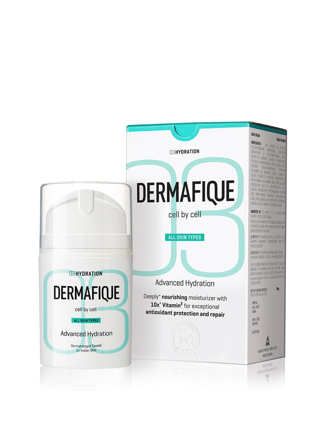 Dermafique Advanced Hydration, White, 50g