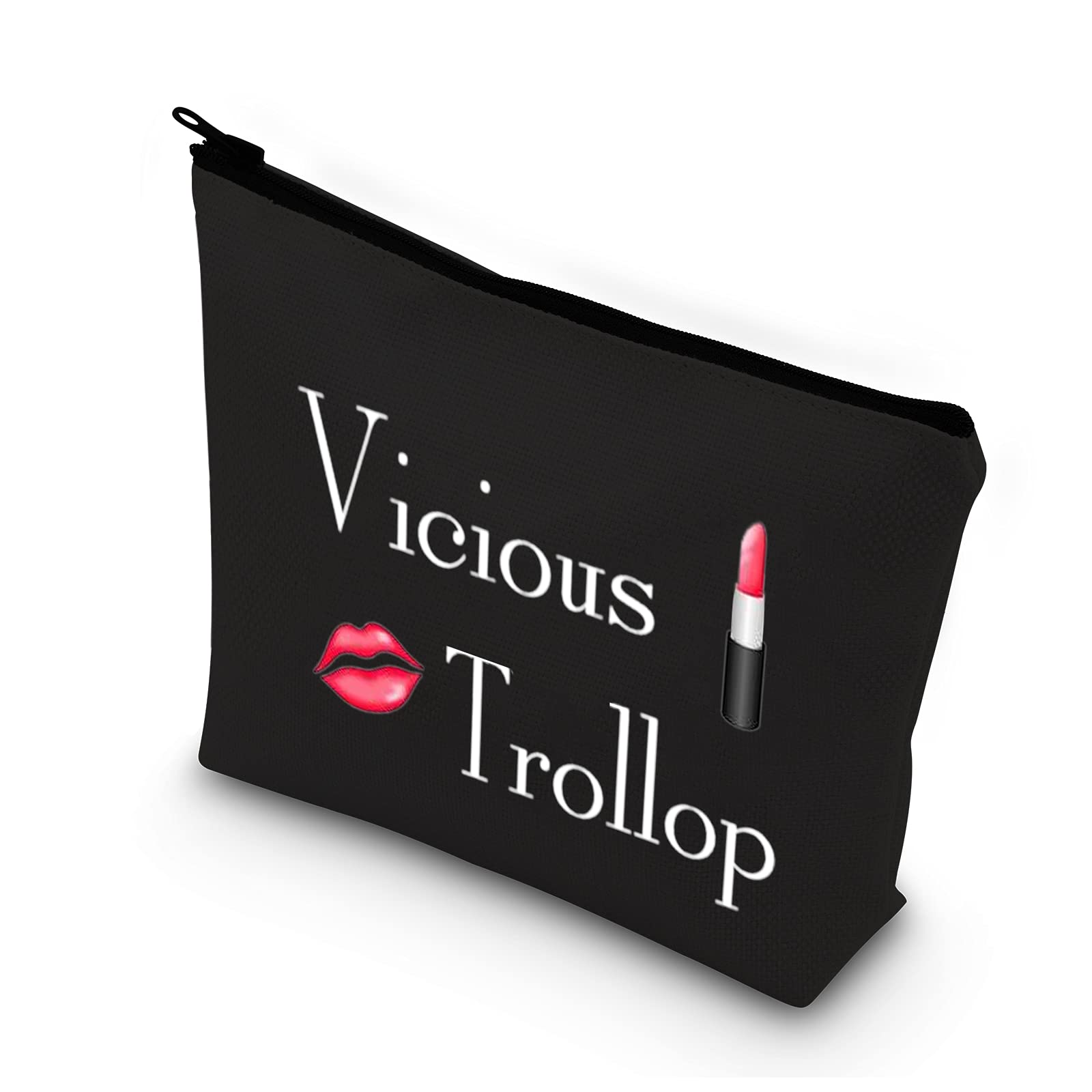 Gilmore Girls Make-up-Tasche – Mit „Vicious Trollop“ Aufdruck, 22,9x17 Cm, Aus Polyester