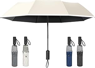 Folding Umbrella, One-touch Automatic Opening/Closing Umbrella, Lightweight, Large Size, Unisex, For Both Sunny and Rainy Weather, Durable, Resistant to Strong Winds, 8 Ribs, 13.7 oz (378 g