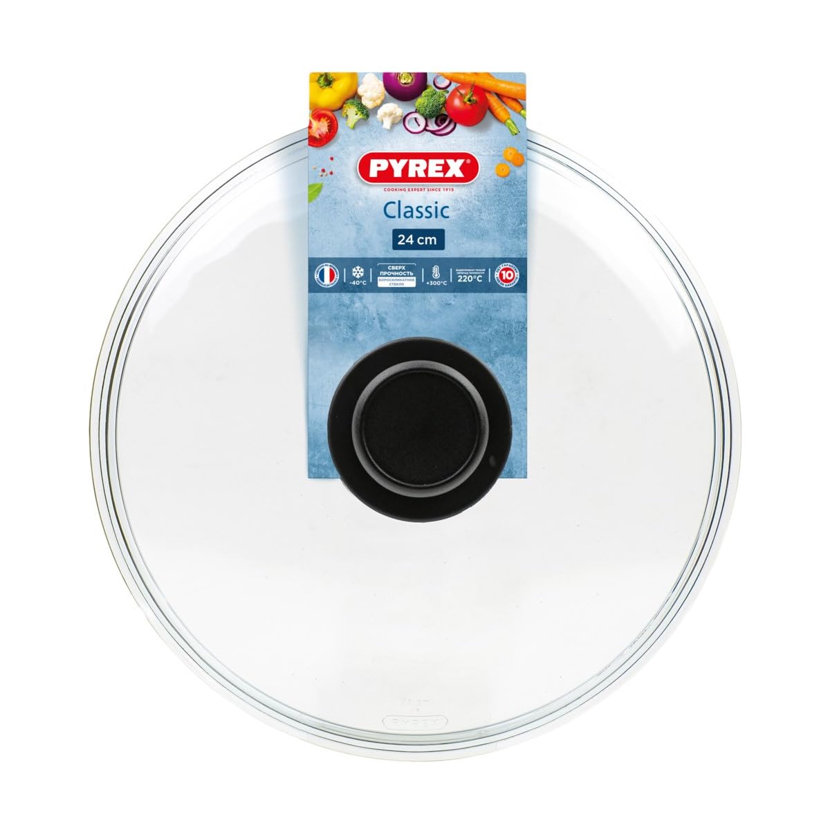 Pyrex 4937232 Transparent Glass Lid 24 Cm