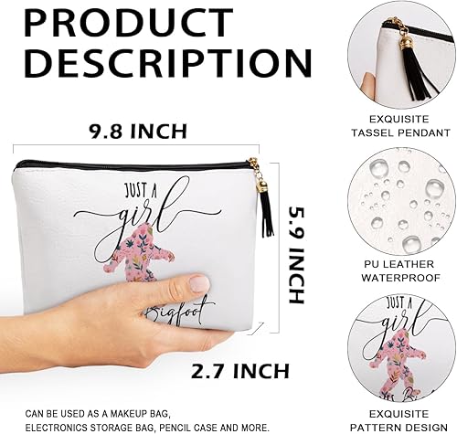 Miniatura 2 de Bolsas de maquillaje para entusiastas de los animales, regalos para entusiastas de los animales, regalos para mujeres, regalos para madres animales,