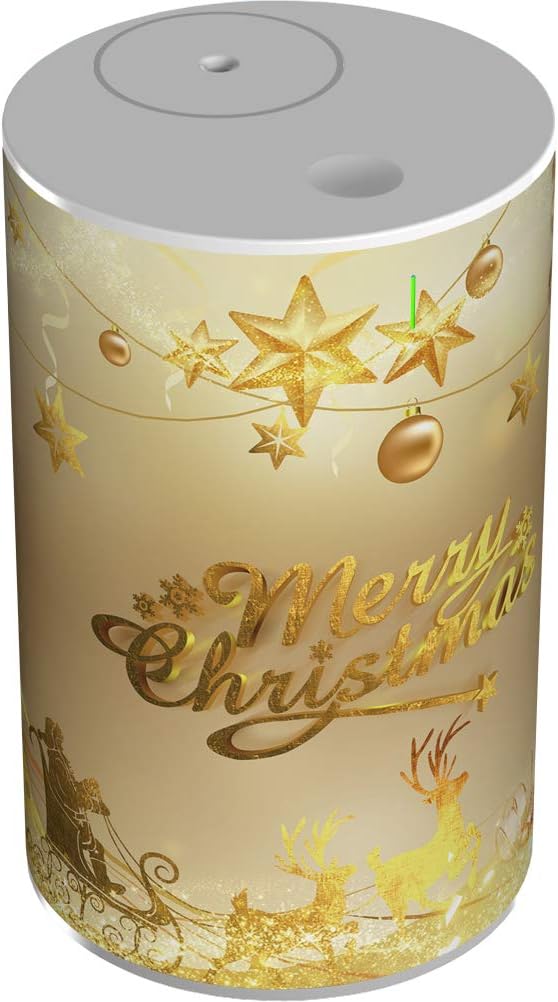 Pure Essential Oil Diffuser Christmas Kit 2000mAh Battery Waterless Portable For Air Fresh Supports 2000 Sq ft2