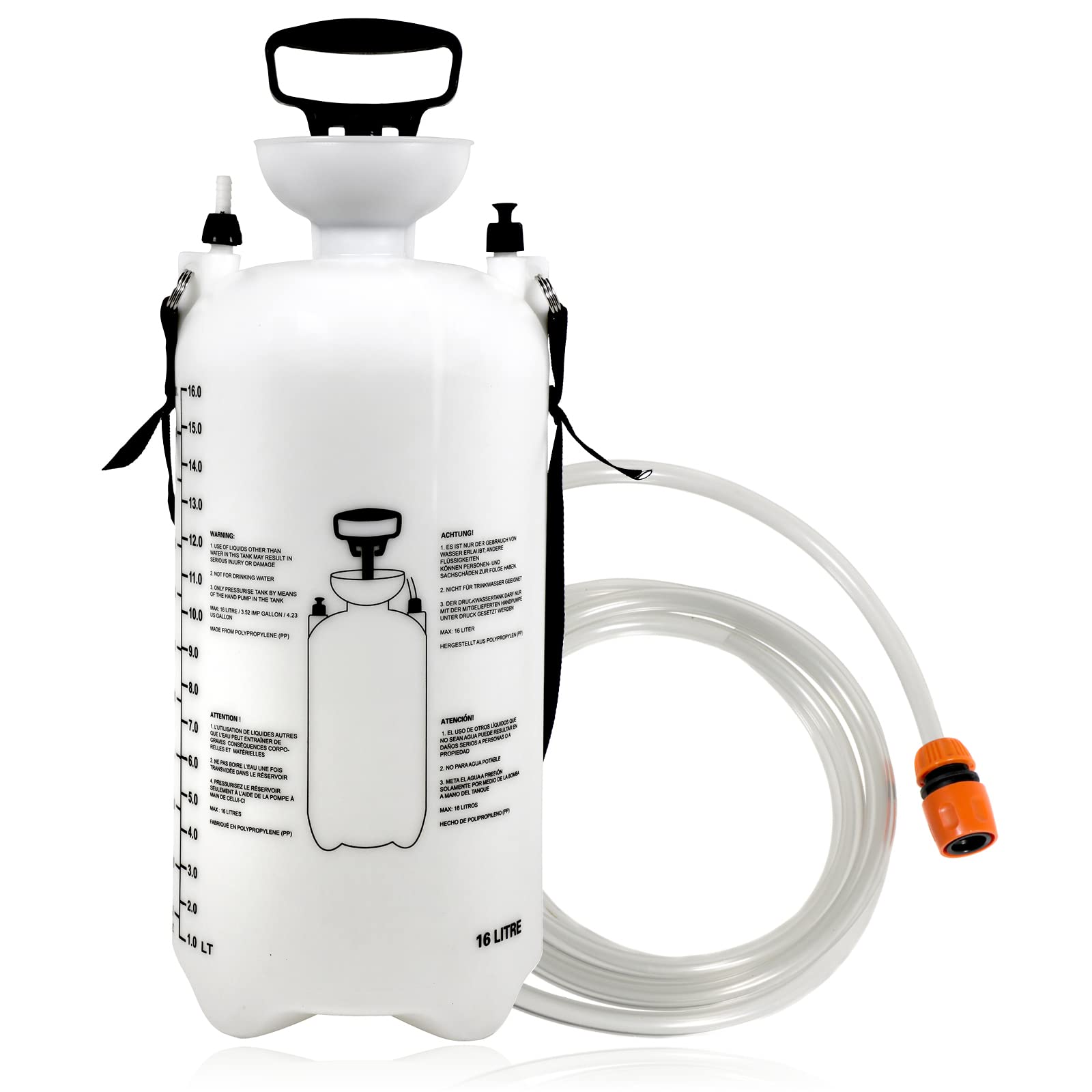SPARES2GO Dust Suppression Water Bottle Compatible with Husqvarna K750 K760 K770 K950 K960 K1250 K1260 Saw Disc Cutter
