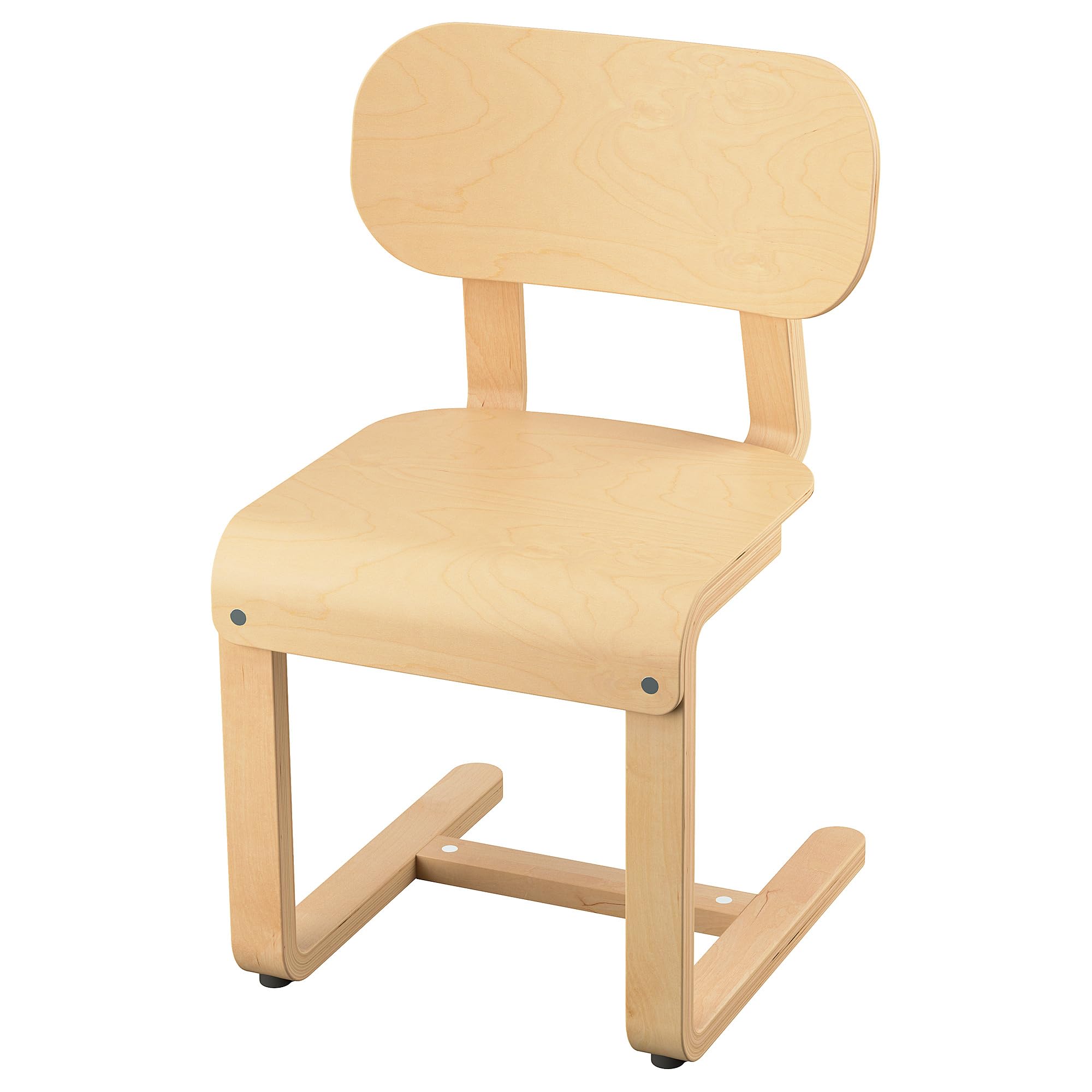 Chaise LYCKAN ProTuning placage bouleau confortable pour le dos