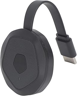 Wireless HDMI Display Dongle Adapter, No Setup, No Need Any APP, Streaming Video from Laptop, PC, Phone to HDTV Screen, 1080P, for Windows, for Android, for iOS