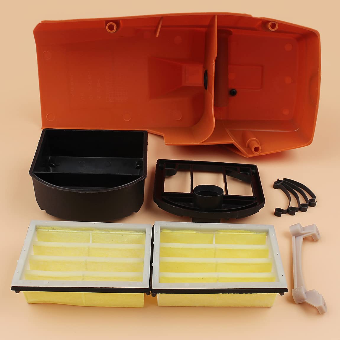 DUNLAP Kit de conjunto de filtro de aire de cubierta superior Wrappe apto for 268 272 272XP 503 40 60-01 repuestos de motosierra Motosierra Gasolina Бензопила