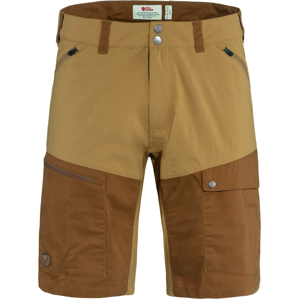 Fjallraven 81153-232-230 Abisko Midsummer Shorts M Shorts Men's Buckwheat Brown-Chestnut Size 44