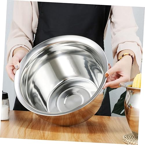 Miniatura 5 de DOITOOL Recipientes grandes para alimentos de acero inoxidable, recipiente grande para alimentos, olla de cocina de inducción de cocina, olla de