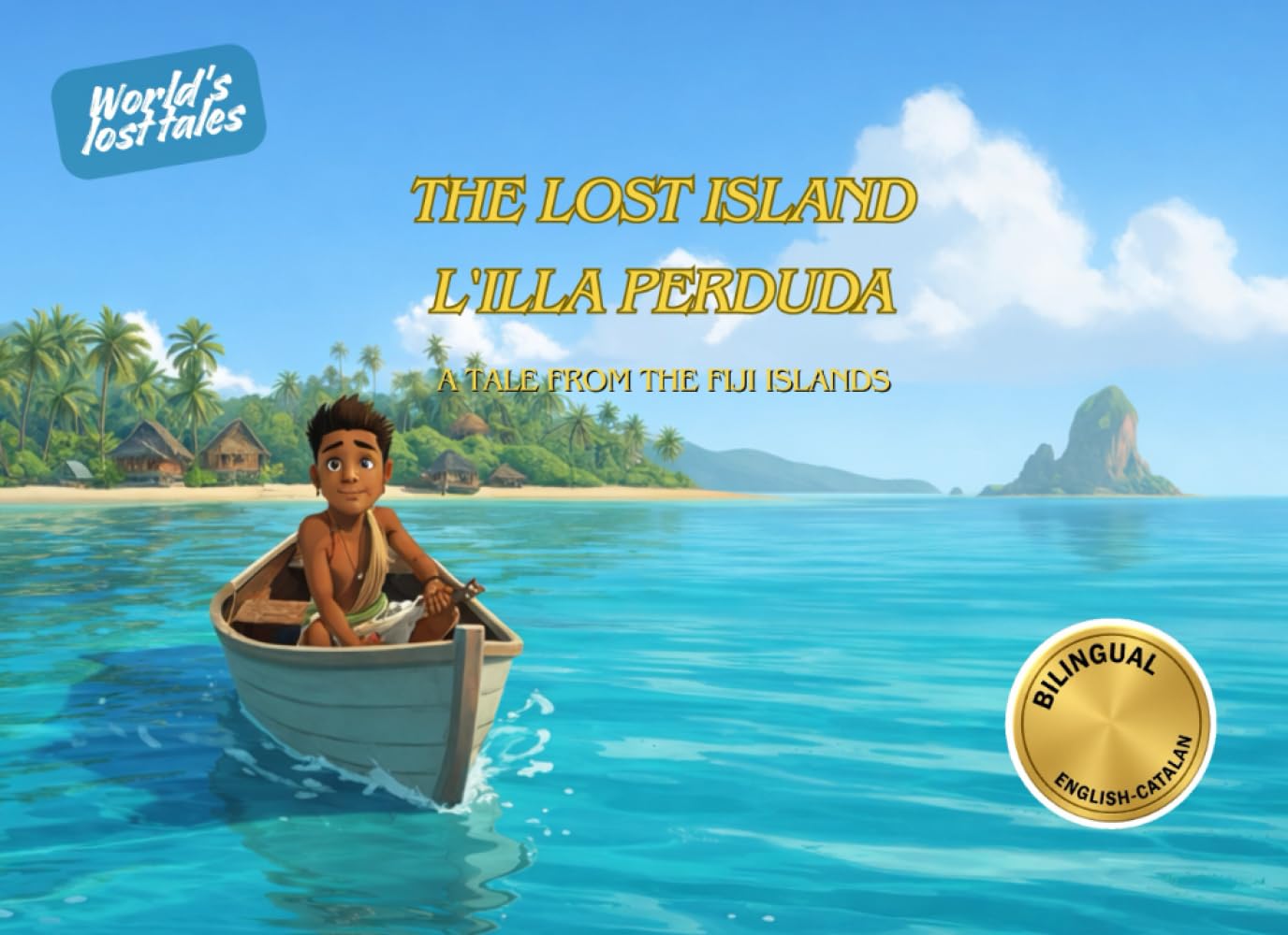 Kai and the lost island // En Kai i l'illa perduda: Conte bilingüe Anglès - Català // English - Catalan (World's lost tales -- Anglès-Català)