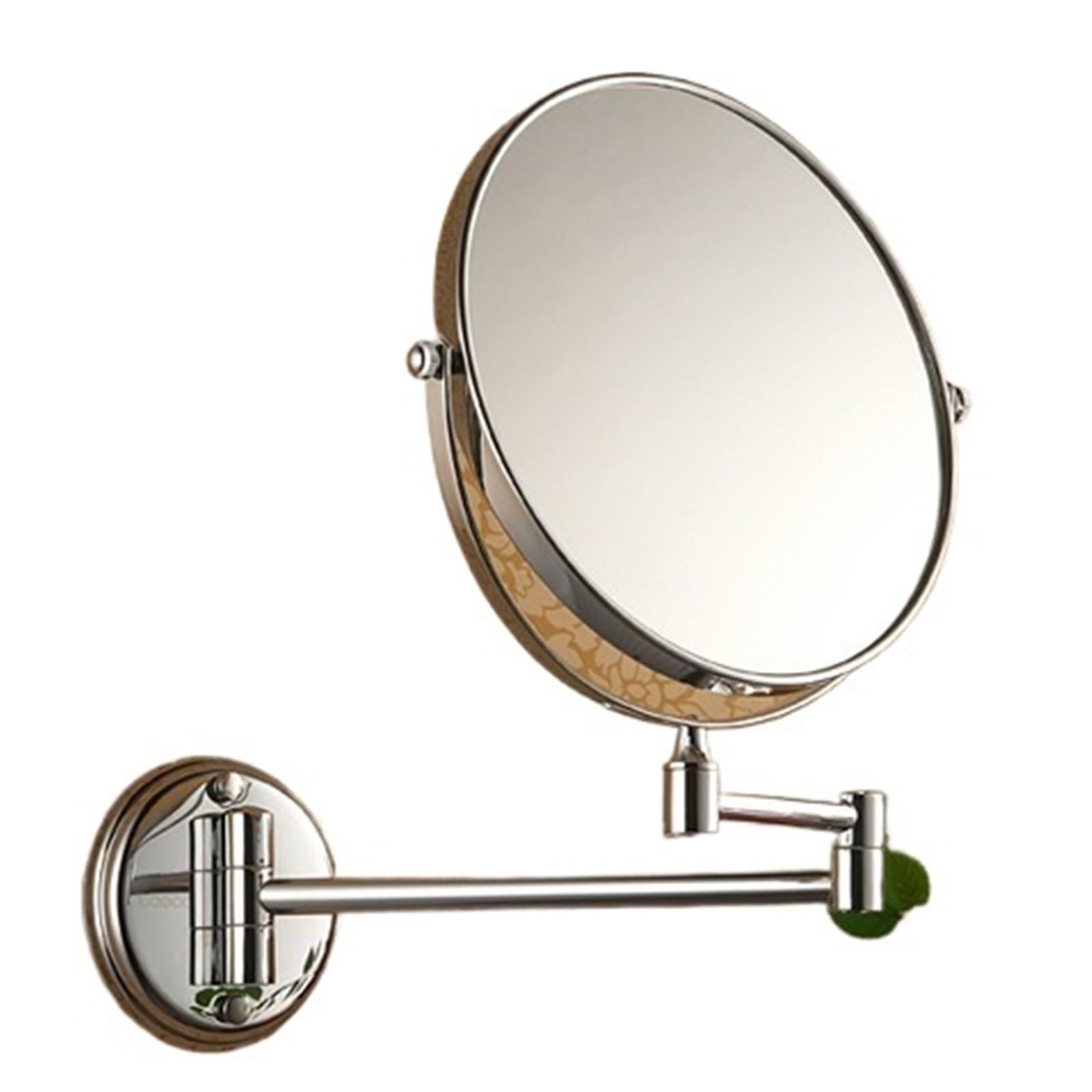 KTMBOHU Folding Makeup Mirror Three-section Folding Double-sided Magnifying Beauty Mirror Bathroom Mirror Vanity Mirror