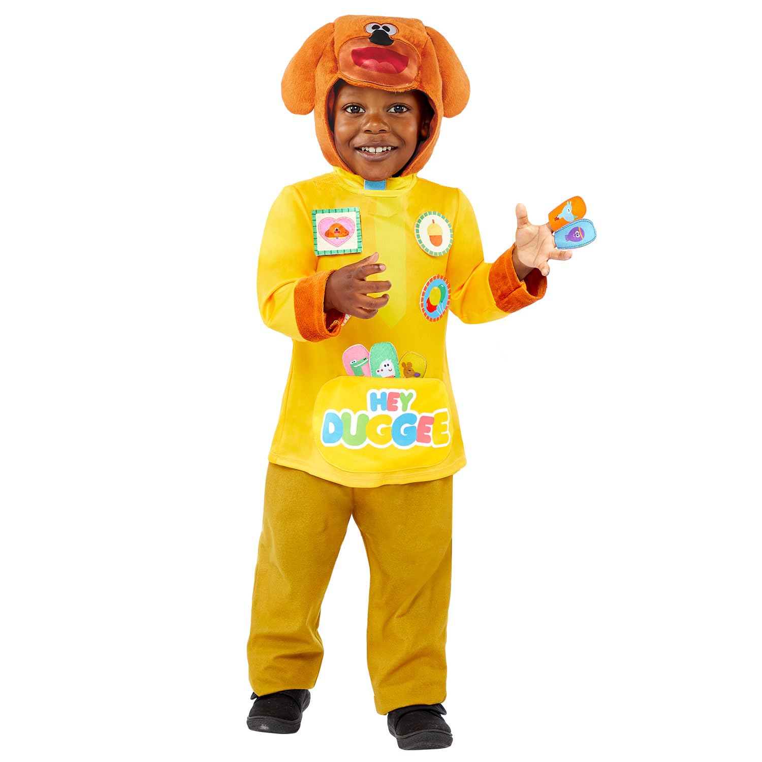 amscan 9908857 Toddlers Officially Licensed Hey Duggee Fancy Dress Costume Age: 2-3 Yrs