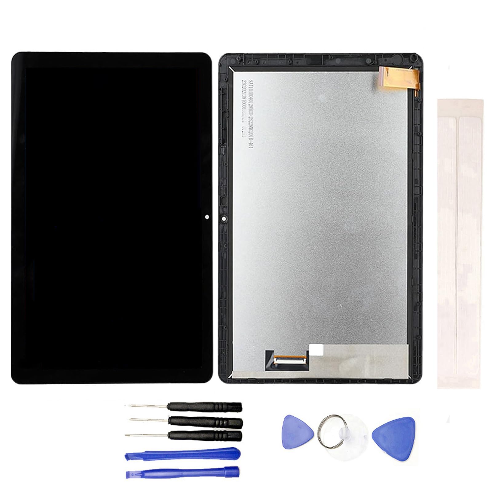 JayTong LCD Replacement for Blackview Tab 8 WiFi LCD Display Touch Screen Assembly (with Black Frame)