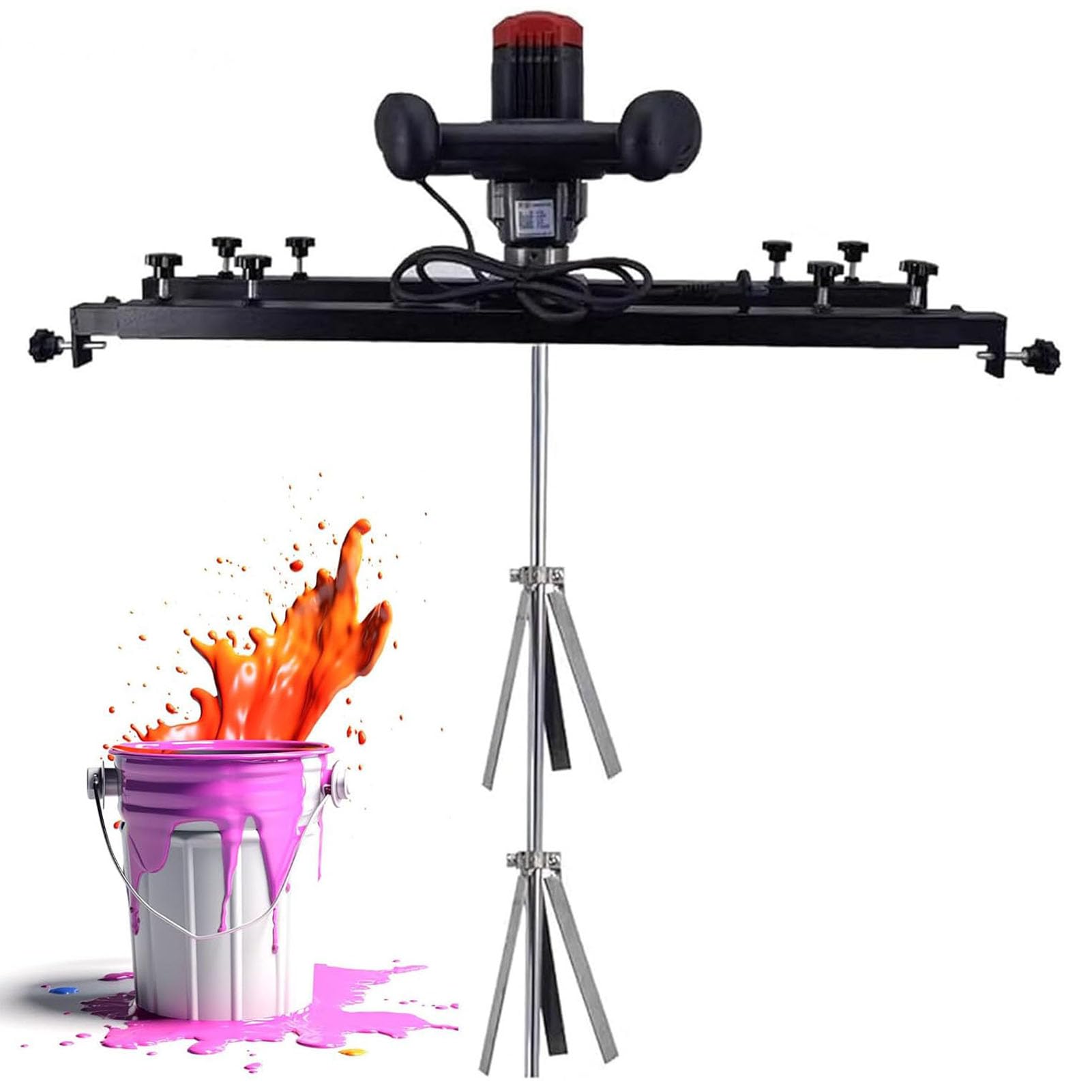 YXFAZPP IBC Agitator, 3280W Electric Tank Mixer Machine, Commercial 1 Ton Paint Stirring Machine, Paint Mixing Equipment (B)