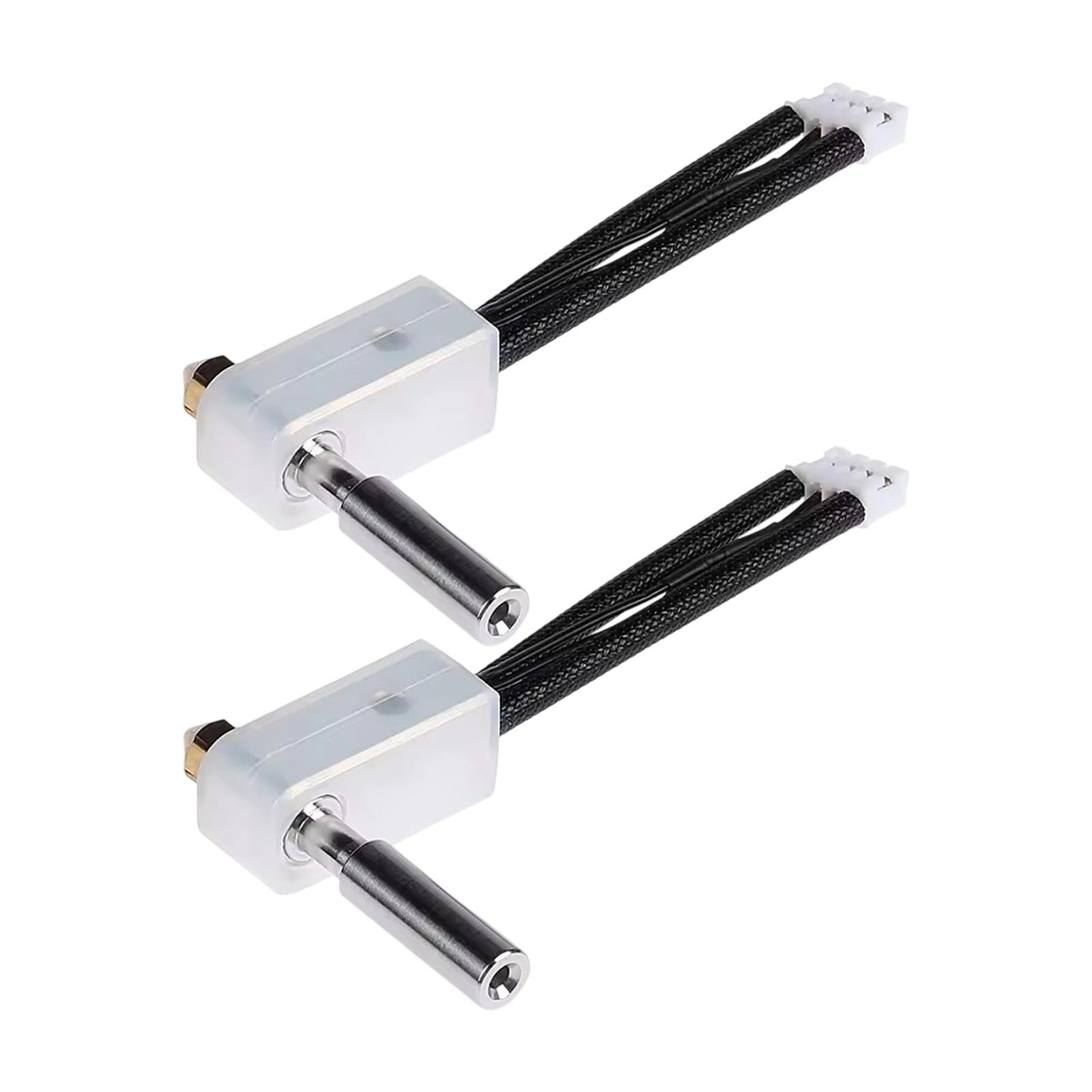 Kit estrusore hotend da 2 pezzi assemblato, facile da installare, kit testina di stampa, blocco riscaldatore per stampante 3D 2.0, ugello in ottone da