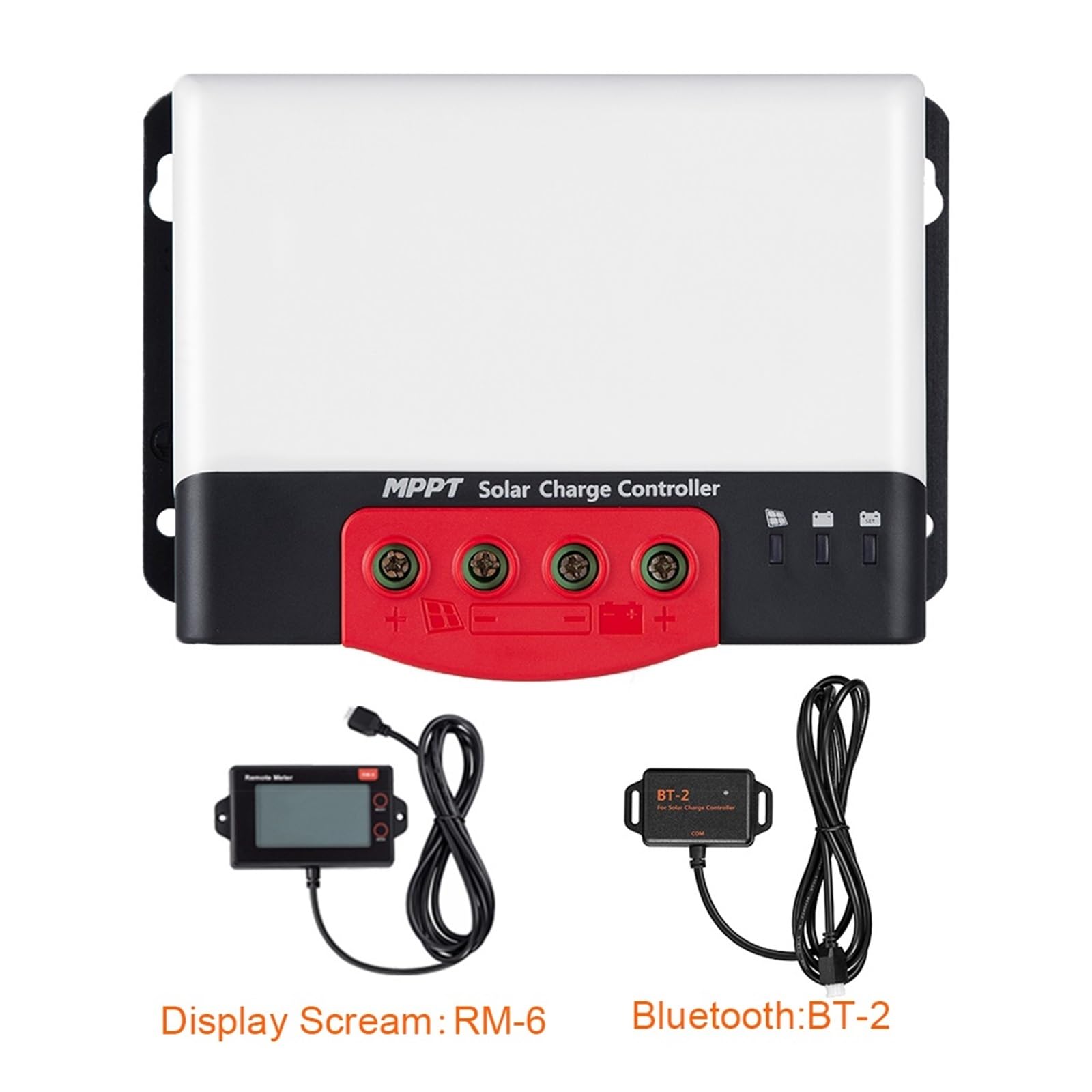MPPT Regulator Ładowania Słonecznego Maks. 1320 W Wejście 20-50A Słoneczny 12 V 24 Do Baterii Litowej Z BT-2 RM-6 LCD Ptional(50A only controller)