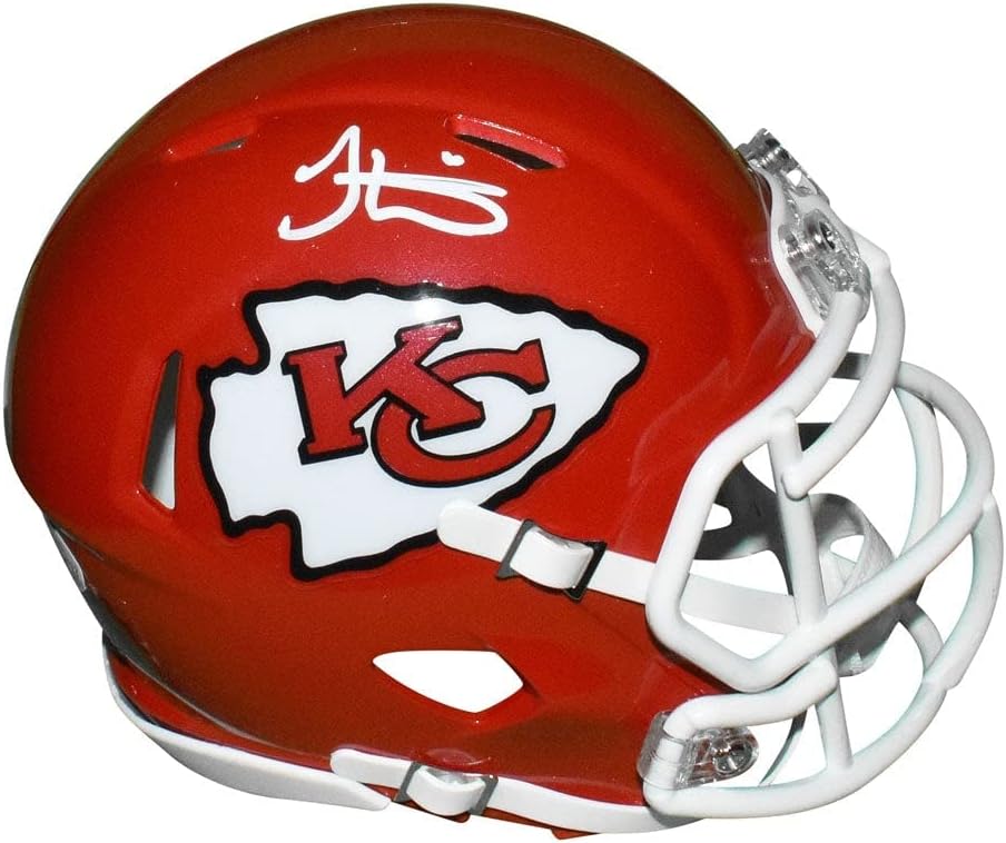 Tyreek Hill Autographed Kansas City Chiefs Mini Speed Helmet - Hand Signed & Beckett Authenticated : Collectibles & Fine Art