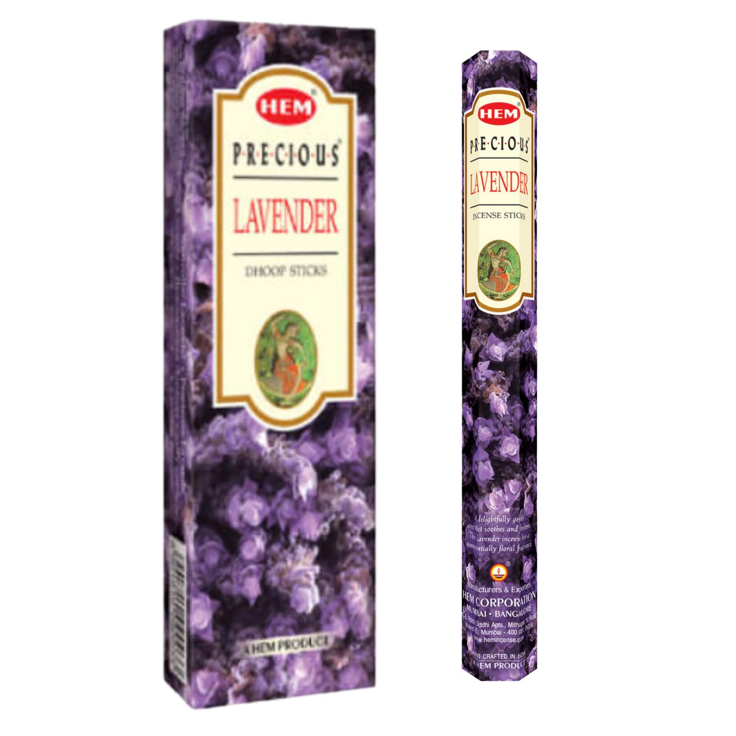 Hem Precious Lavender Incense - 20 sticks (20 sticks)