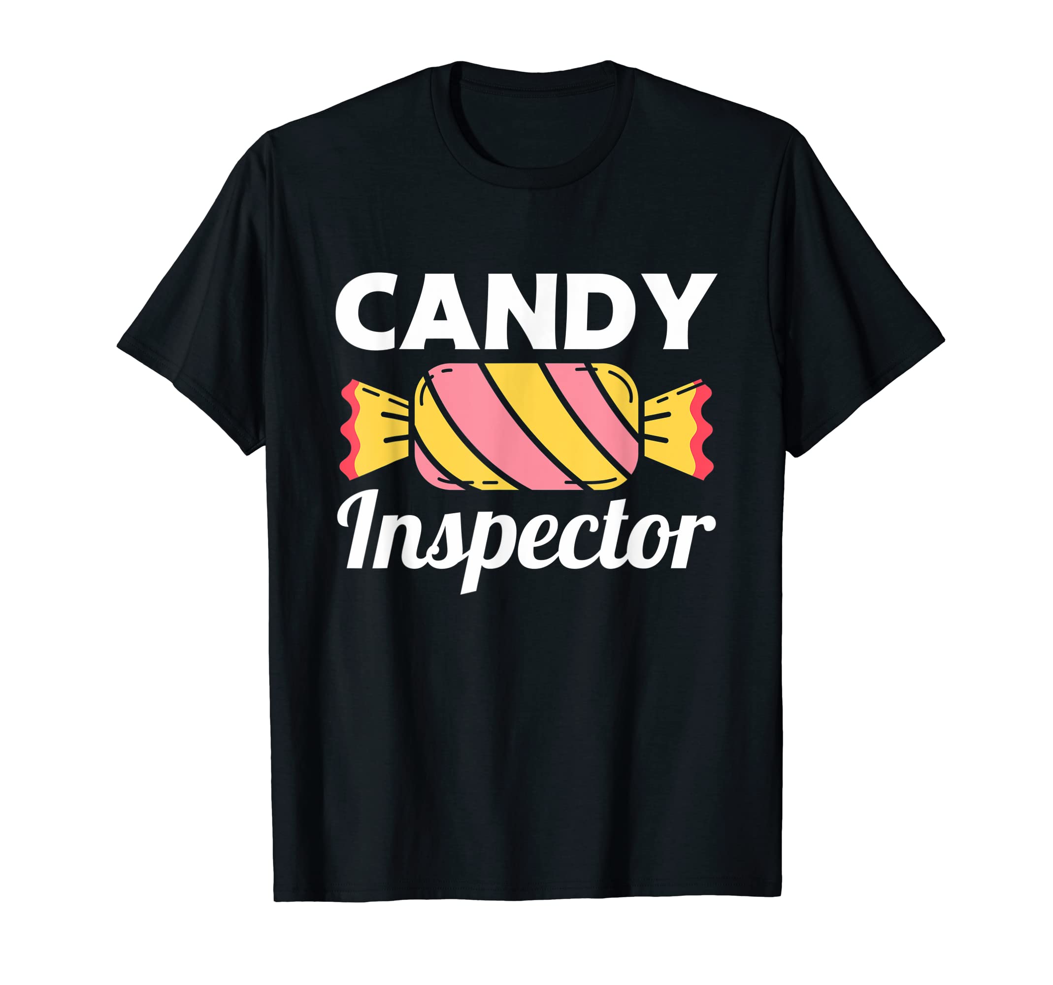 Candy Lover Sweet Candies GiftCandy Inspector Sweet Tooth Halloween Sugar Candies T-Shirt